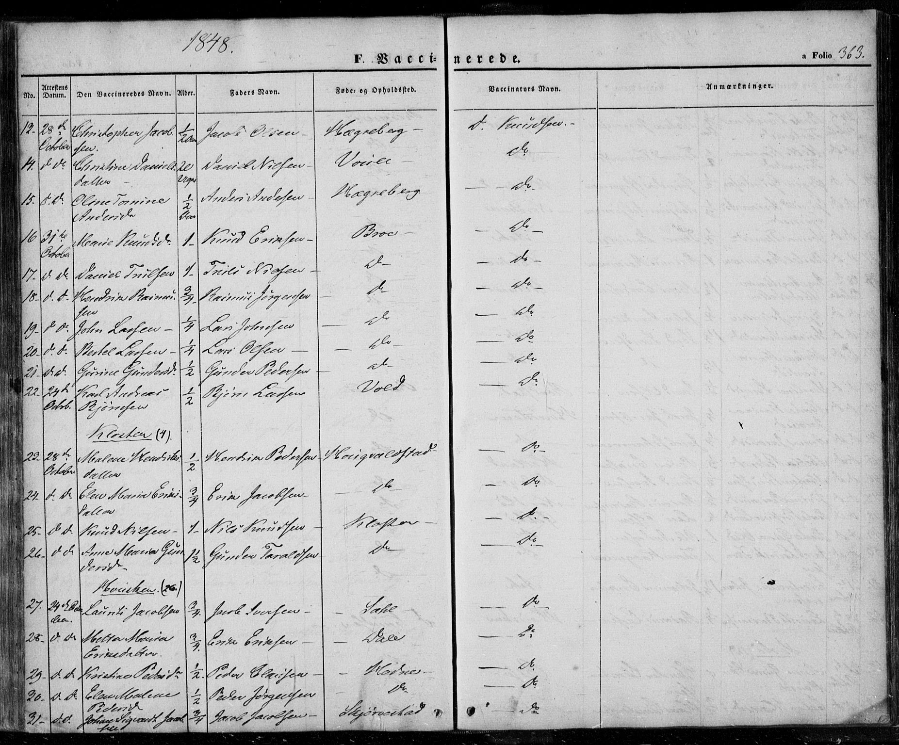 Rennesøy sokneprestkontor, AV/SAST-A -101827/H/Ha/Haa/L0005: Parish register (official) no. A 5, 1838-1859, p. 363