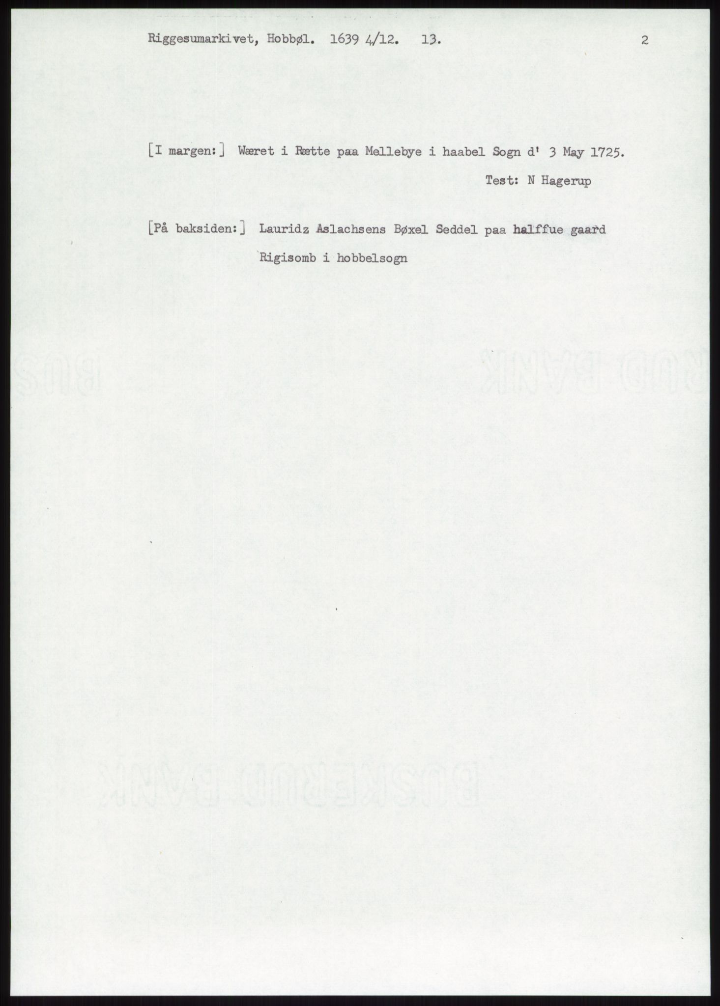 Samlinger til kildeutgivelse, Diplomavskriftsamlingen, RA/EA-4053/H/Ha, p. 871