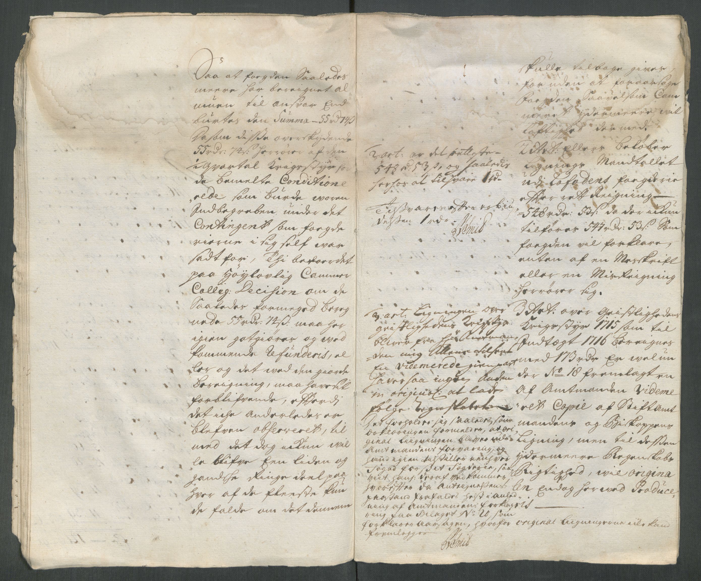 Rentekammeret inntil 1814, Reviderte regnskaper, Fogderegnskap, AV/RA-EA-4092/R67/L4682: Fogderegnskap Vesterålen, Andenes og Lofoten, 1716, p. 334
