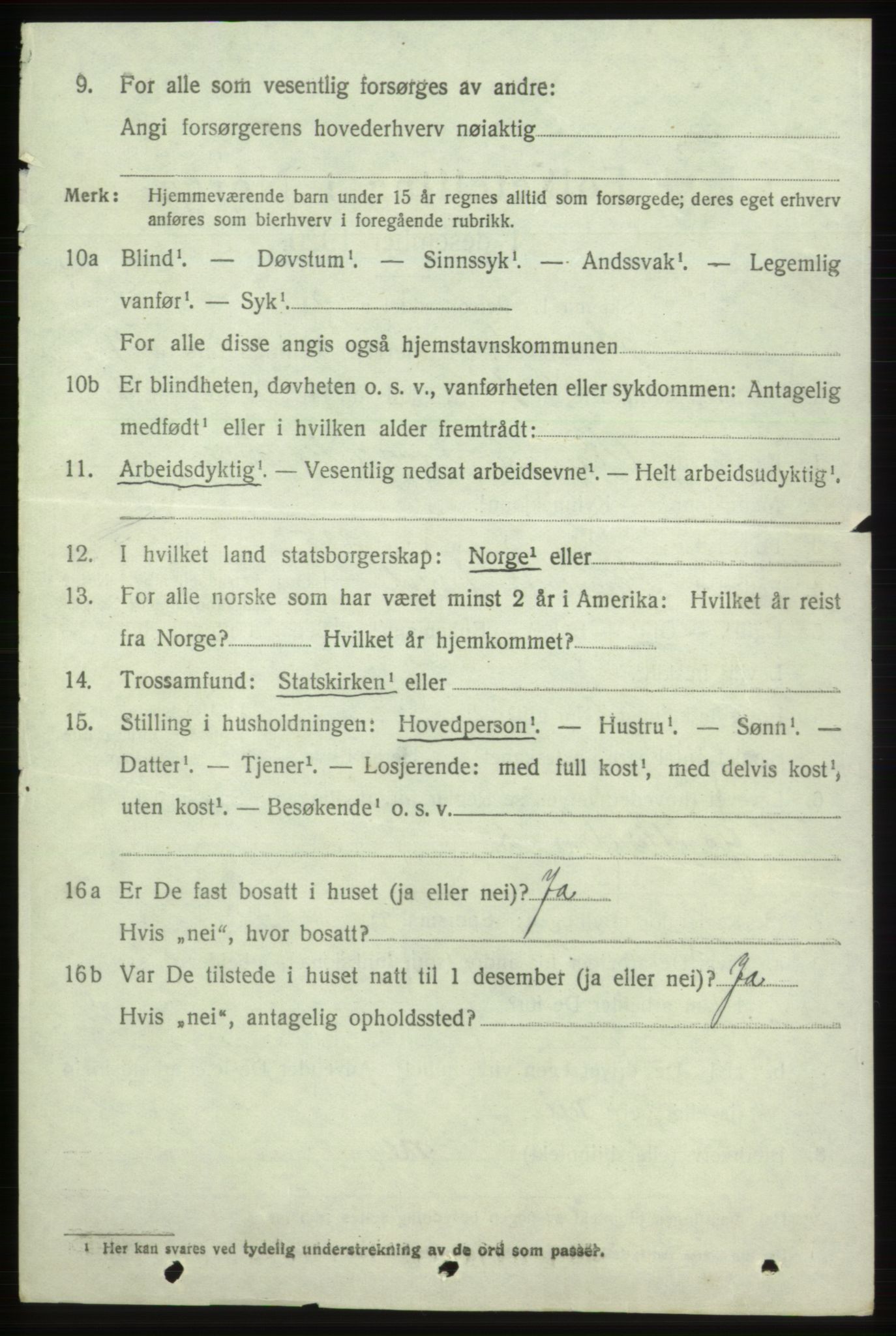 SAB, 1920 census for Skånevik, 1920, p. 4358