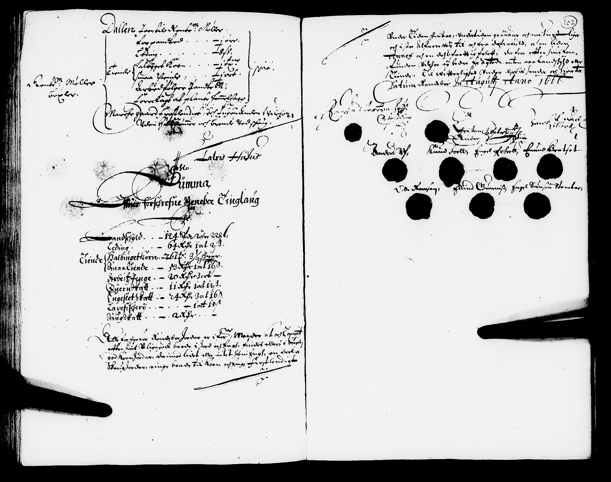 Rentekammeret inntil 1814, Realistisk ordnet avdeling, AV/RA-EA-4070/N/Nb/Nba/L0050: Orkdal fogderi, 1666, p. 101b-102a