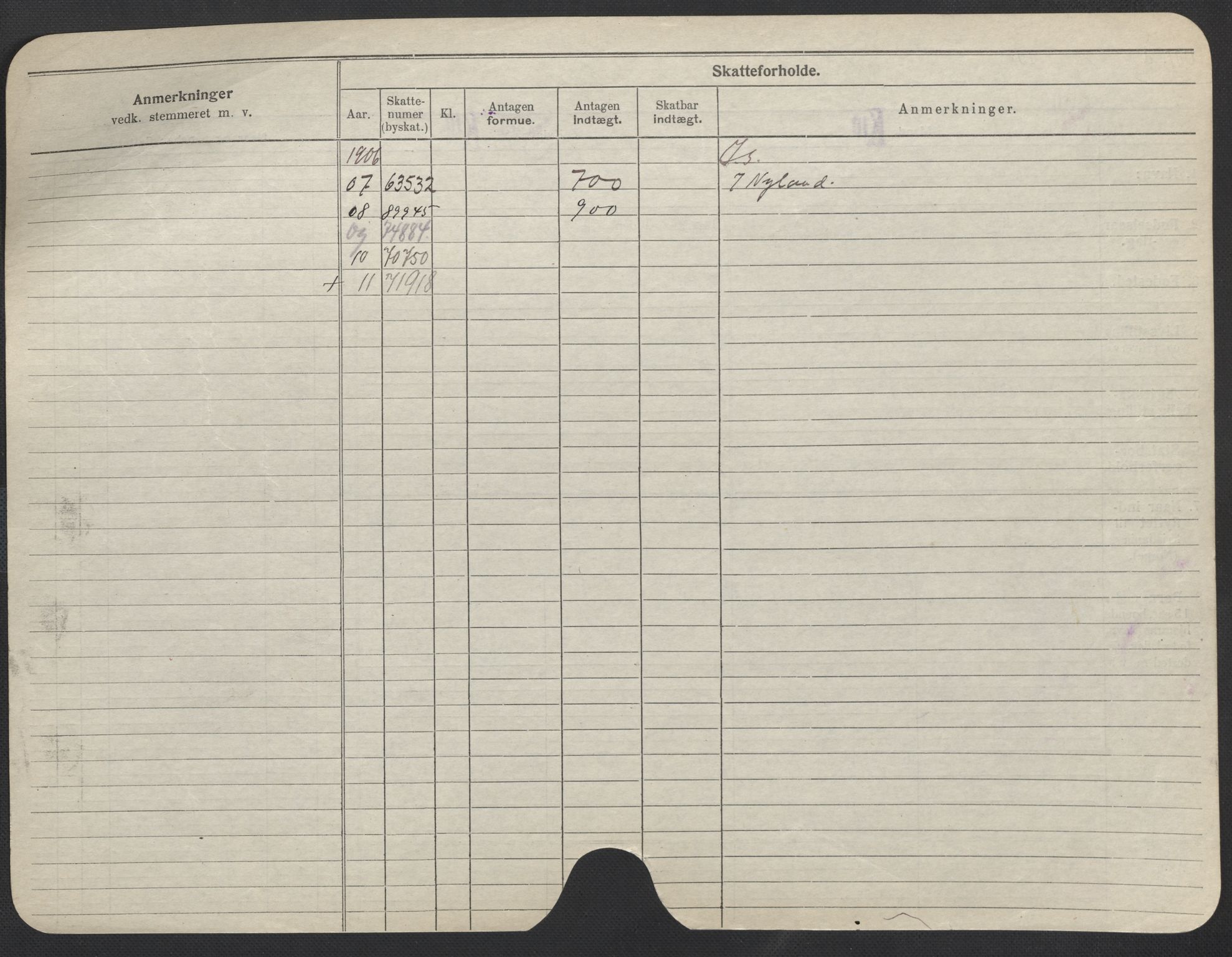 Oslo folkeregister, Registerkort, SAO/A-11715/F/Fa/Fac/L0011: Menn, 1906-1914, p. 752b