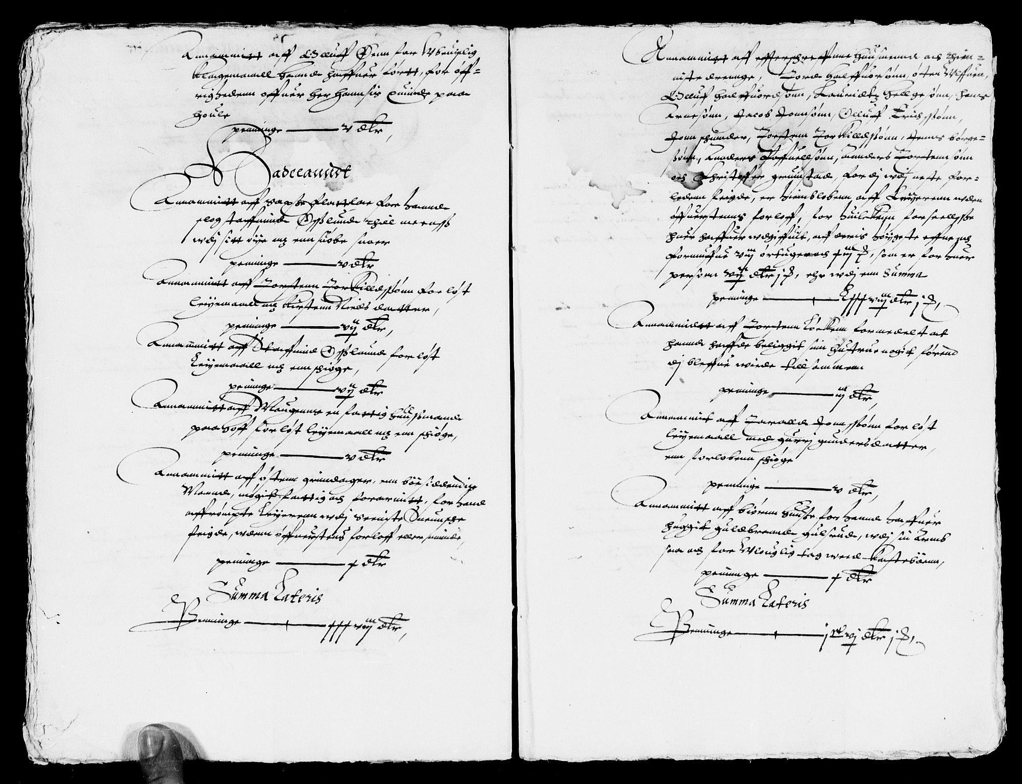 Rentekammeret inntil 1814, Reviderte regnskaper, Lensregnskaper, AV/RA-EA-5023/R/Rb/Rba/L0036: Akershus len, 1614-1615