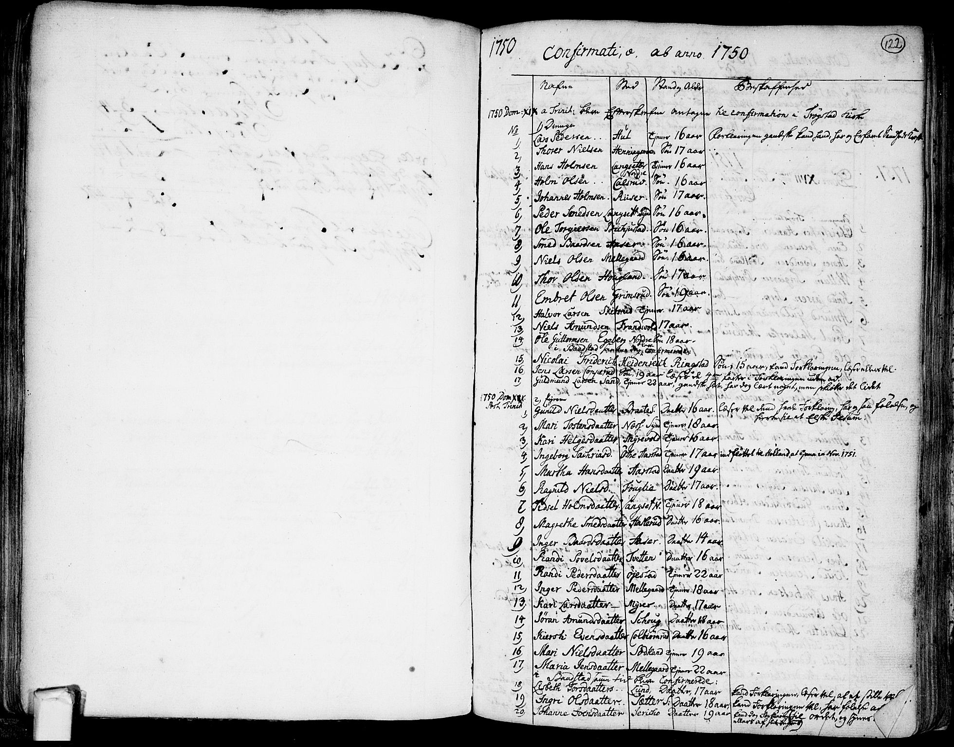 Trøgstad prestekontor Kirkebøker, SAO/A-10925/F/Fa/L0004: Parish register (official) no. I 4, 1750-1784, p. 122