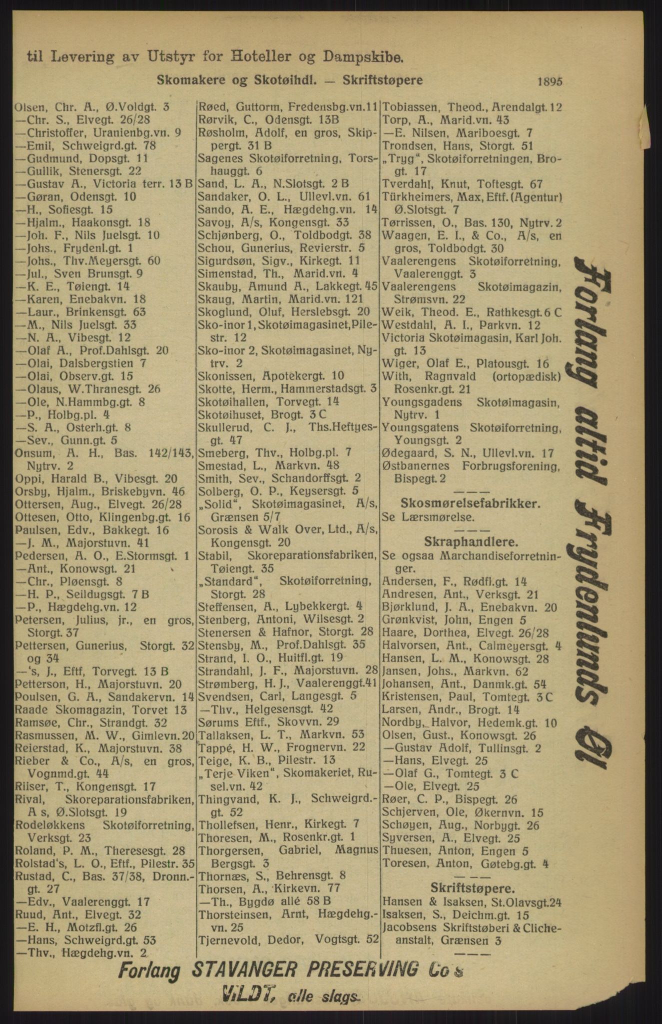 Kristiania/Oslo adressebok, PUBL/-, 1915, p. 1895