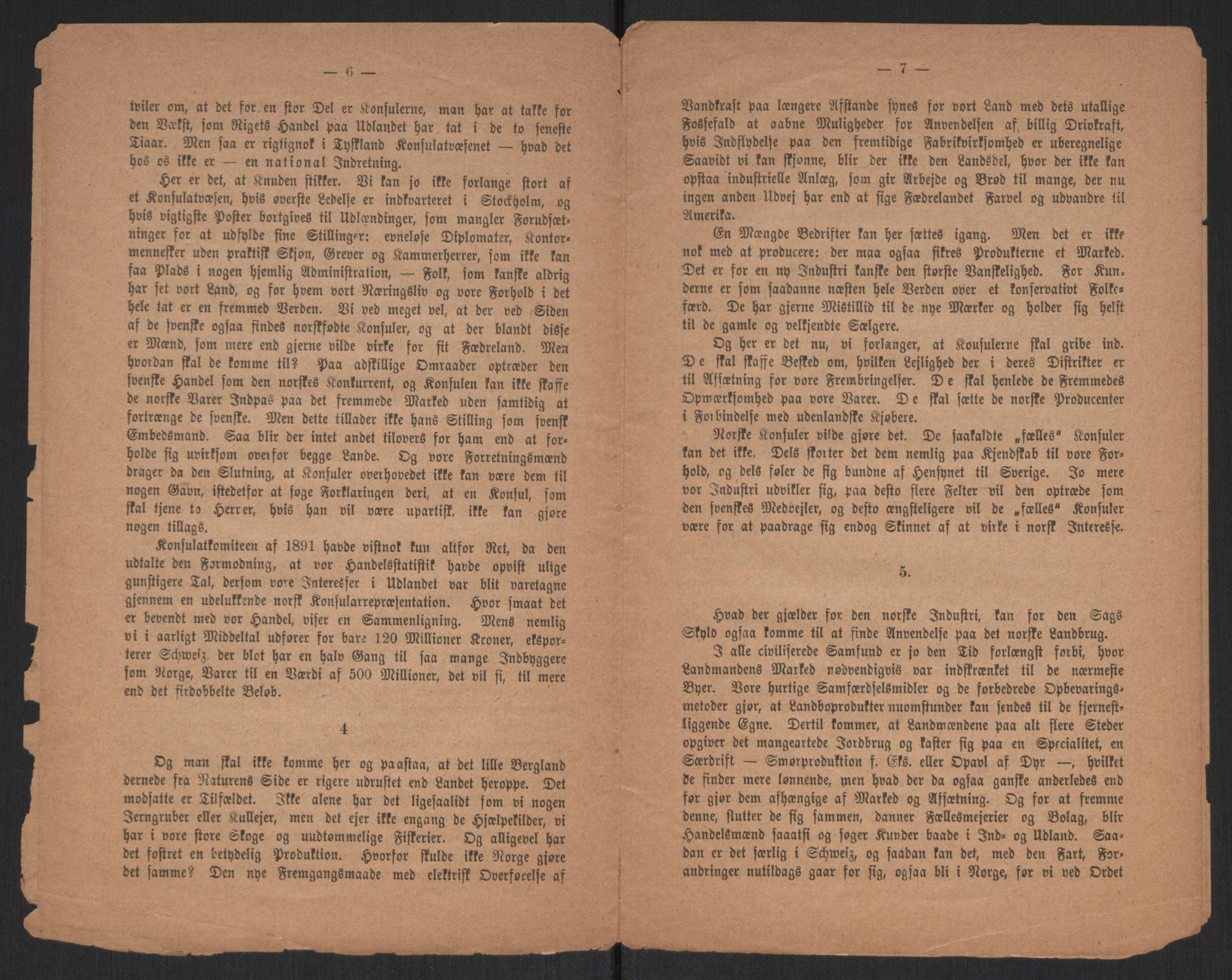 Venstres Hovedorganisasjon, RA/PA-0876/X/L0001: De eldste skrifter, 1860-1936, p. 624