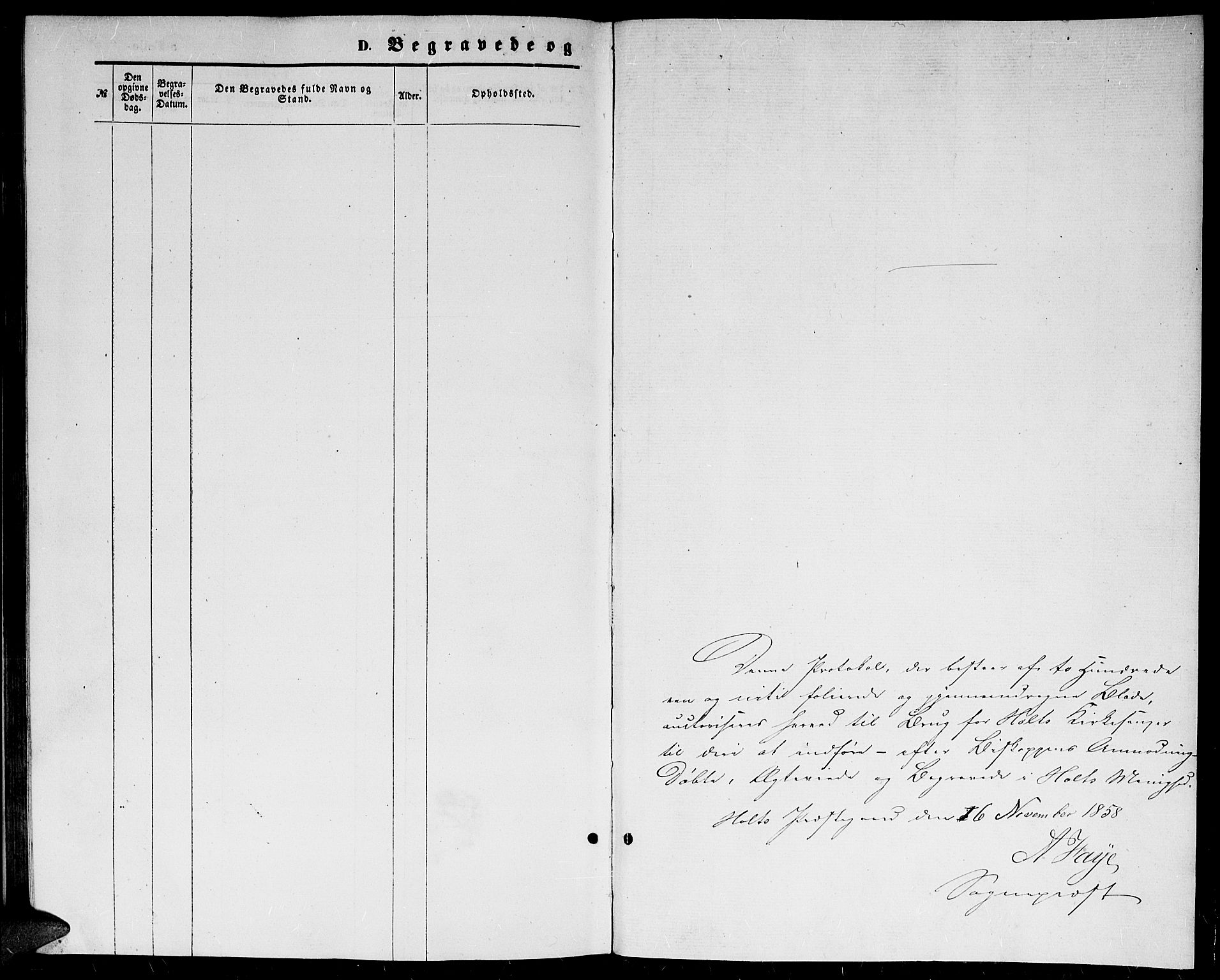 Holt sokneprestkontor, AV/SAK-1111-0021/F/Fb/L0008: Parish register (copy) no. B 8, 1858-1871, p. 292