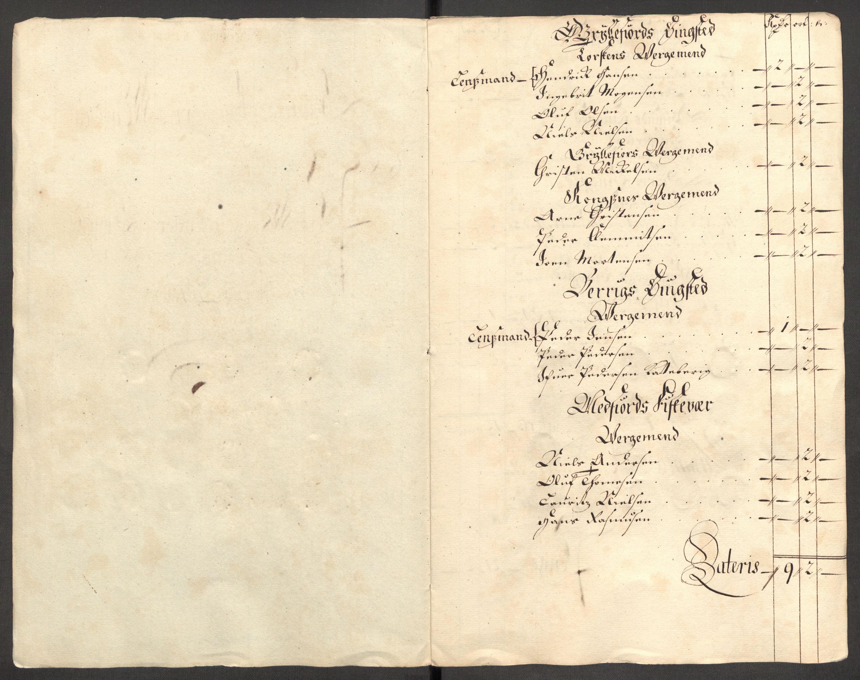 Rentekammeret inntil 1814, Reviderte regnskaper, Fogderegnskap, AV/RA-EA-4092/R68/L4754: Fogderegnskap Senja og Troms, 1697-1699, p. 173