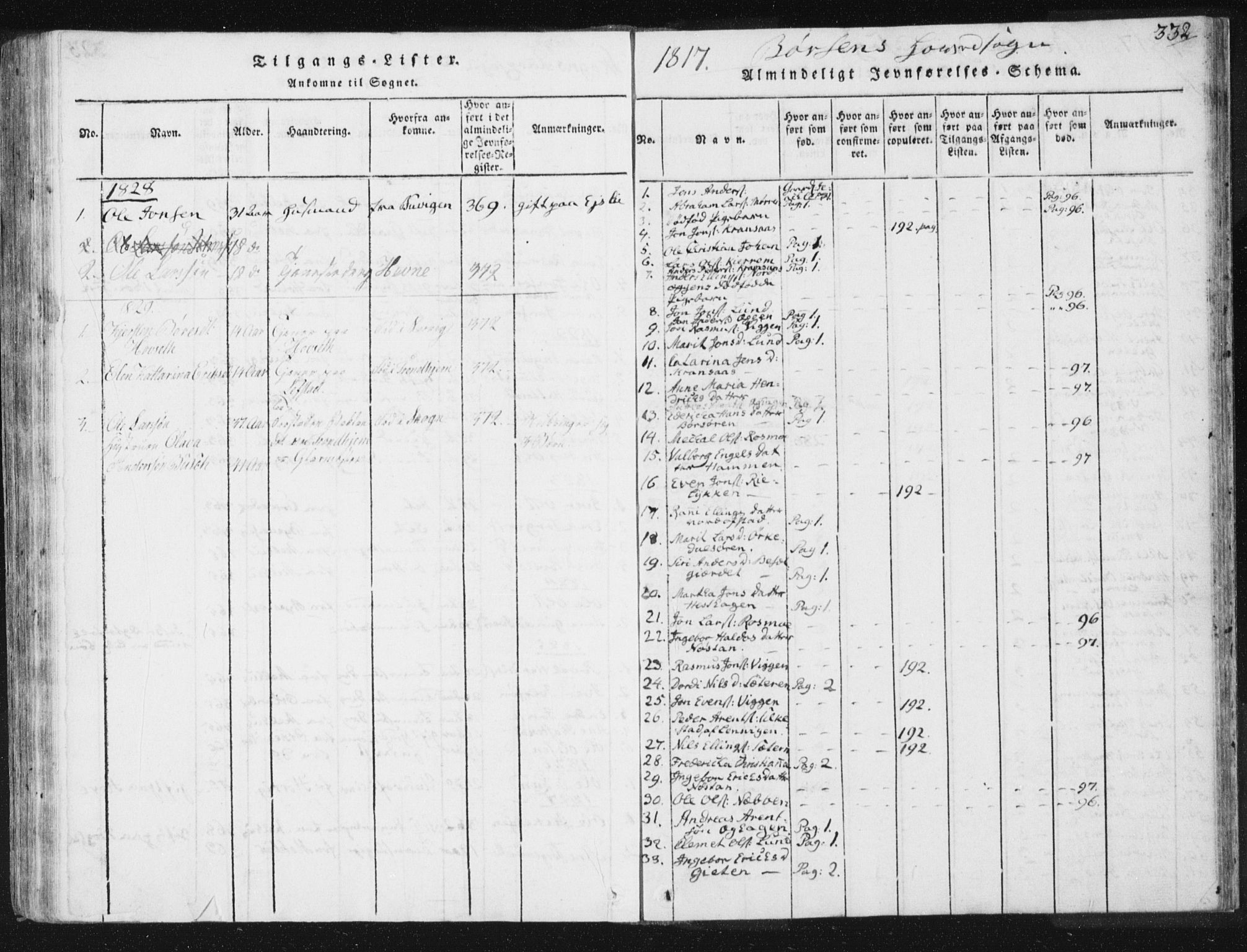 Ministerialprotokoller, klokkerbøker og fødselsregistre - Sør-Trøndelag, AV/SAT-A-1456/665/L0770: Parish register (official) no. 665A05, 1817-1829, p. 324b