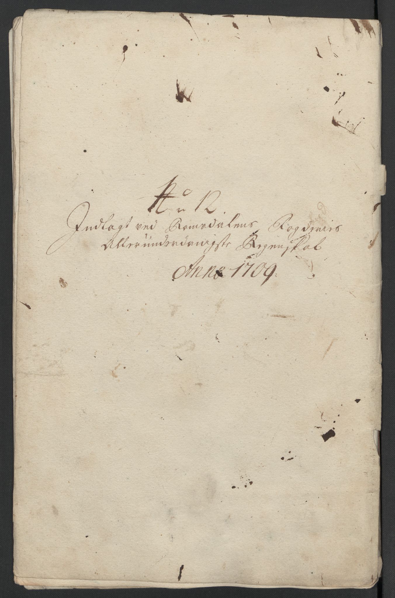 Rentekammeret inntil 1814, Reviderte regnskaper, Fogderegnskap, AV/RA-EA-4092/R55/L3659: Fogderegnskap Romsdal, 1709-1710, p. 138