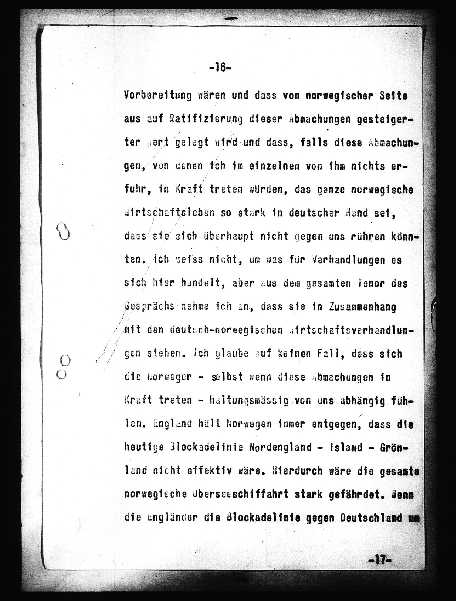 Documents Section, AV/RA-RAFA-2200/V/L0091: Amerikansk mikrofilm "Captured German Documents".
Box No. 953.  FKA jnr. 59/1955., 1935-1942, p. 535