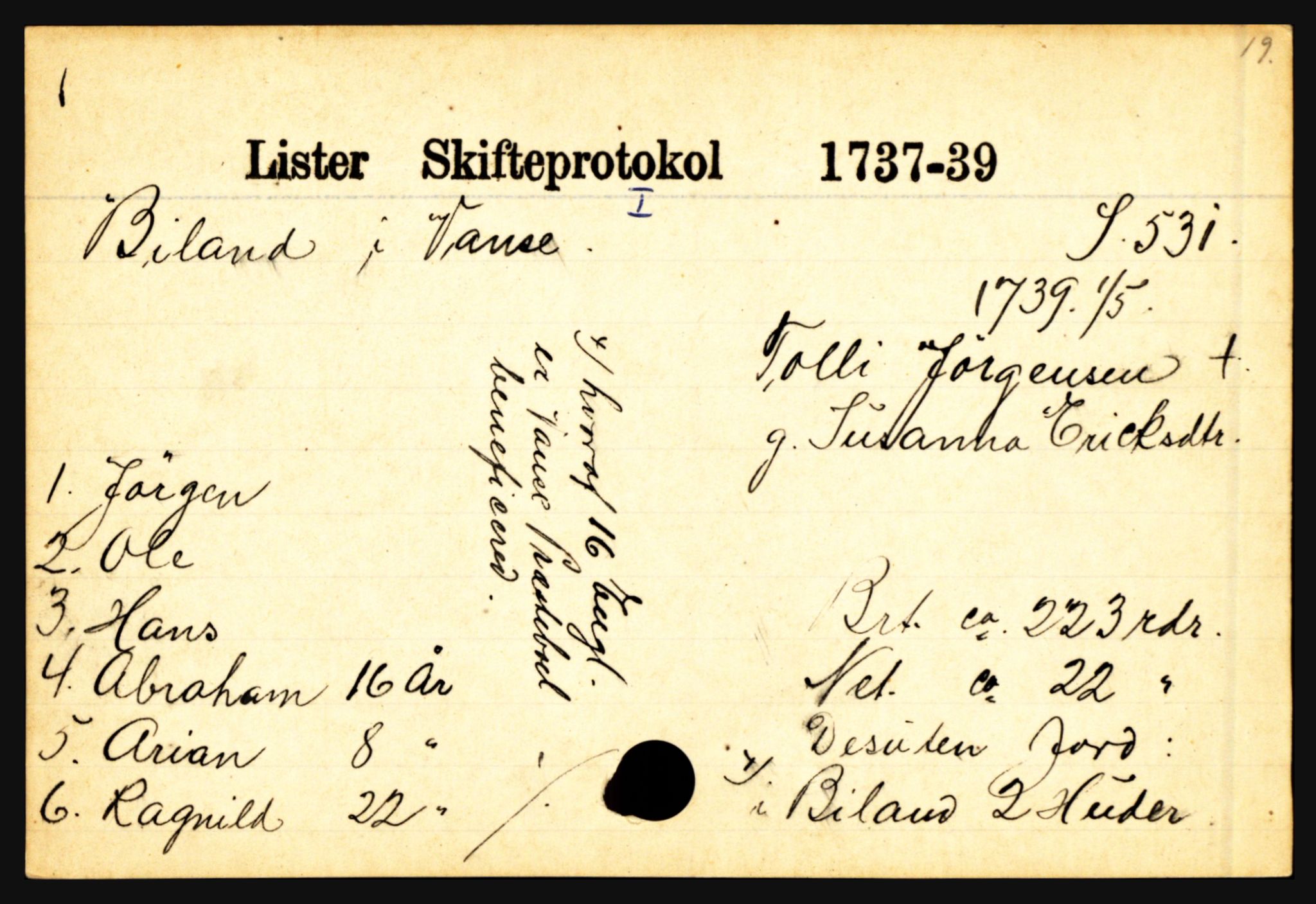 Lister sorenskriveri, AV/SAK-1221-0003/H, p. 1555