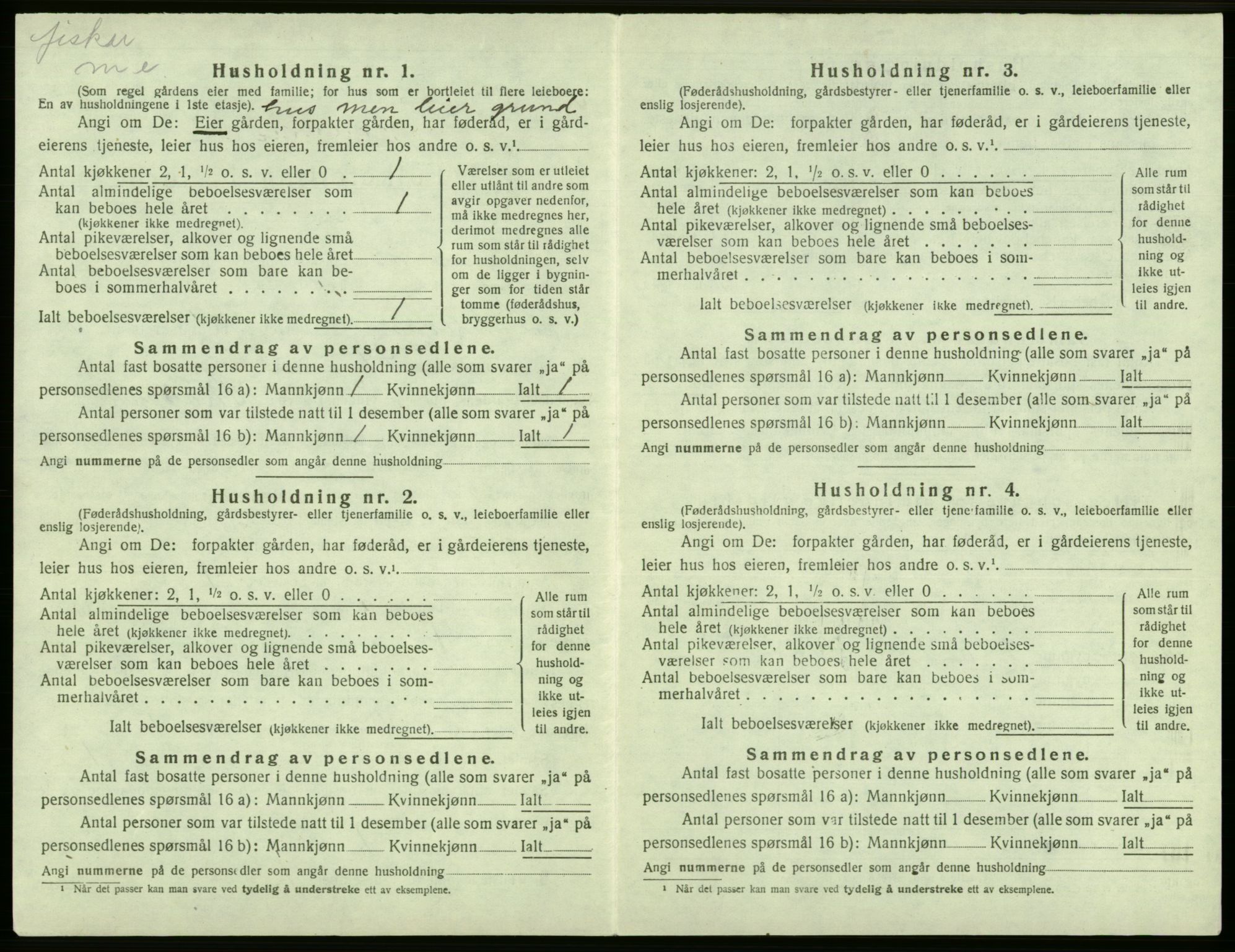 SAB, 1920 census for Laksevåg, 1920, p. 1546