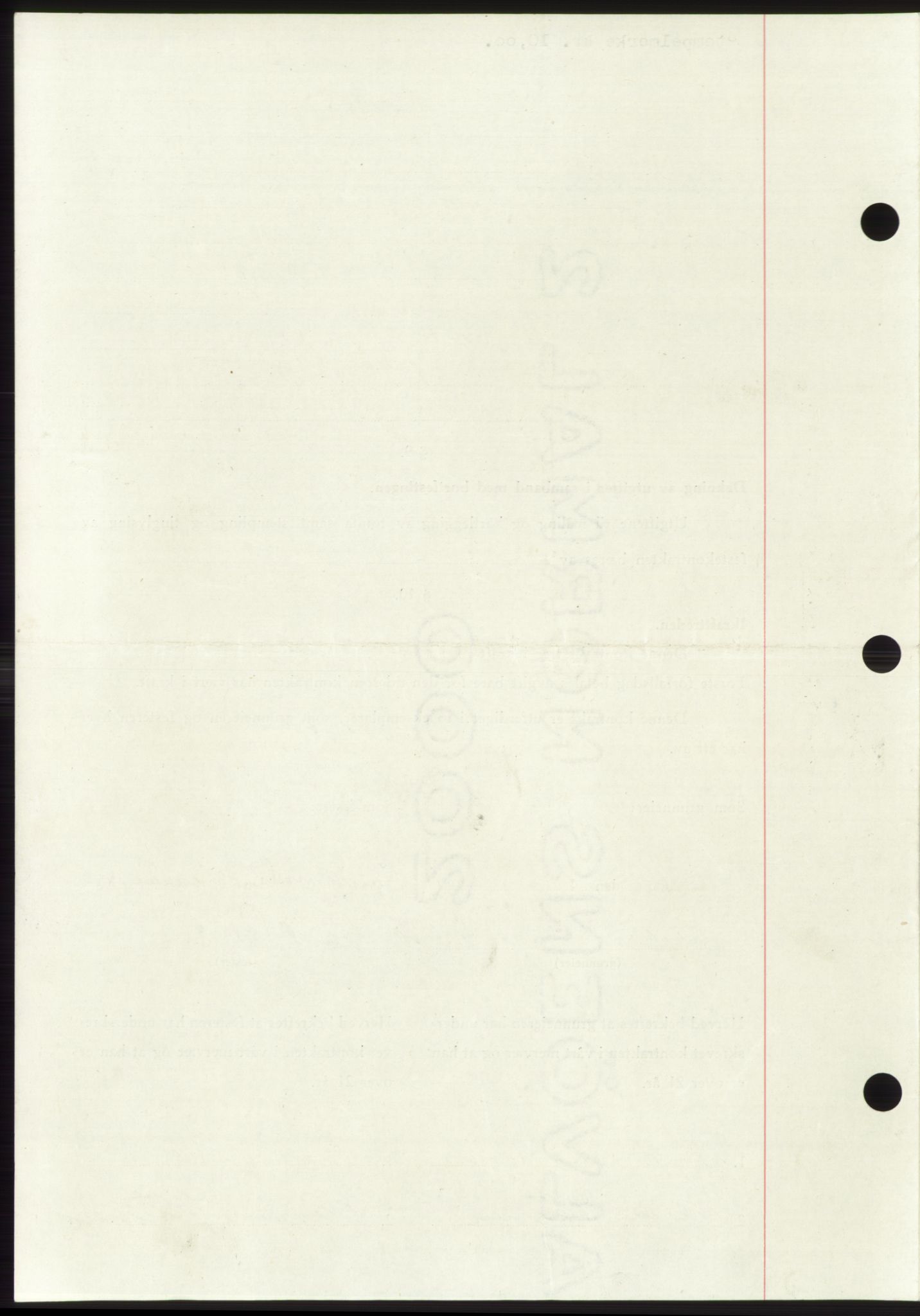 Namdal sorenskriveri, AV/SAT-A-4133/1/2/2C: Mortgage book no. -, 1950-1950, Diary no: : 326/1950