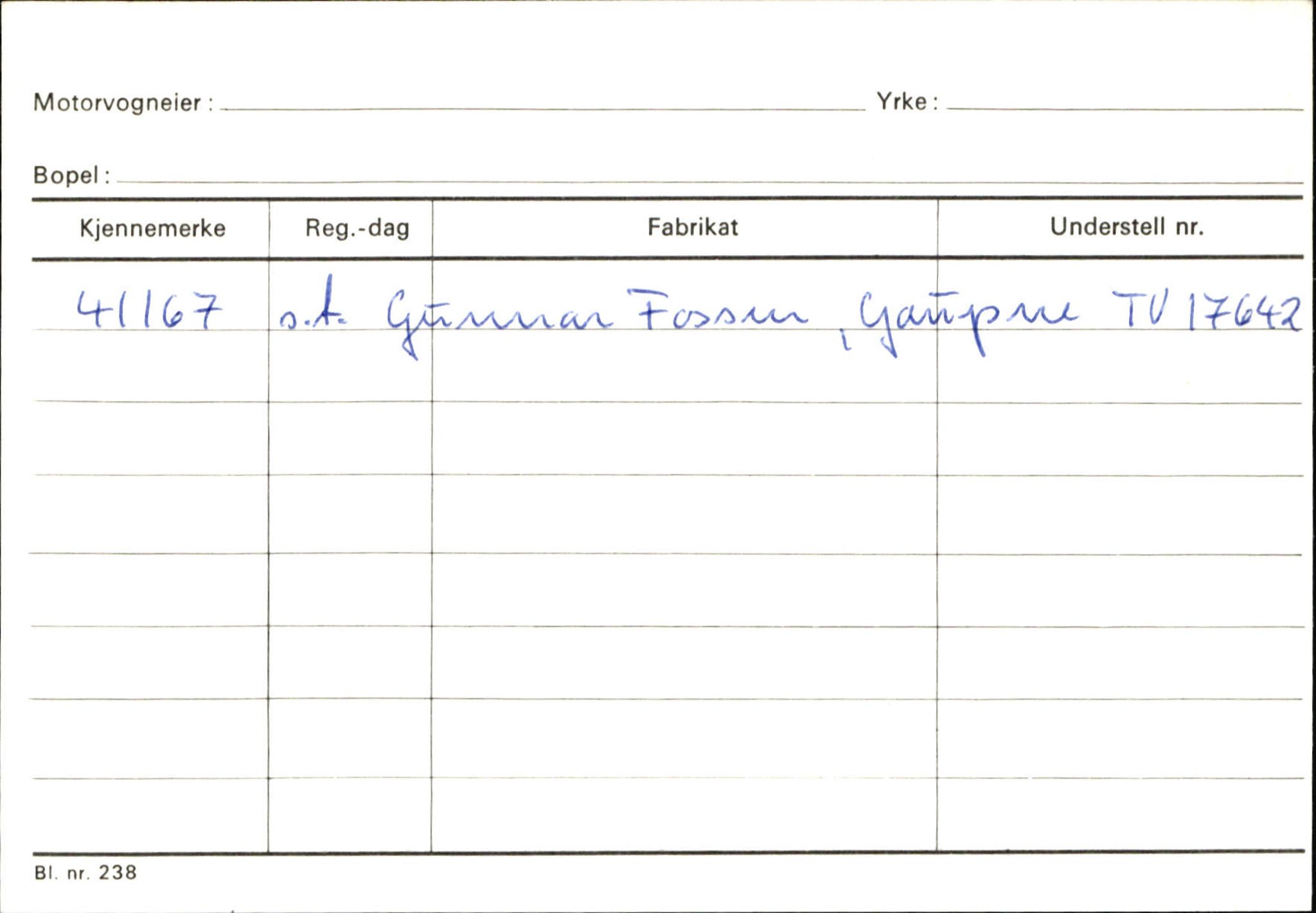 Statens vegvesen, Sogn og Fjordane vegkontor, AV/SAB-A-5301/4/F/L0125: Eigarregister Sogndal V-Å. Aurland A-Å. Fjaler A-N, 1945-1975, p. 1604