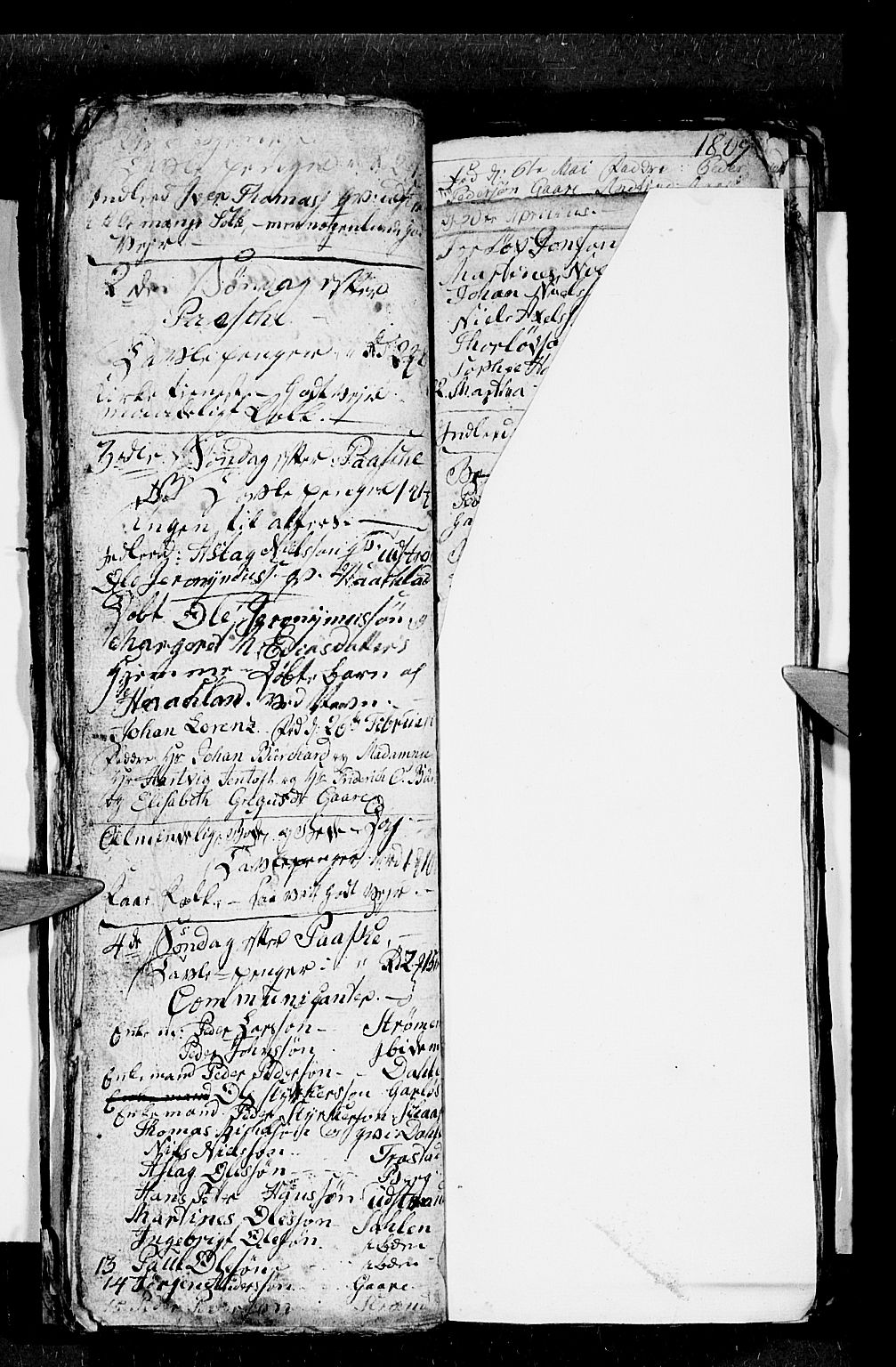 Kvæfjord sokneprestkontor, SATØ/S-1323/G/Ga/Gab/L0001klokker: Parish register (copy) no. 1, 1806-1824