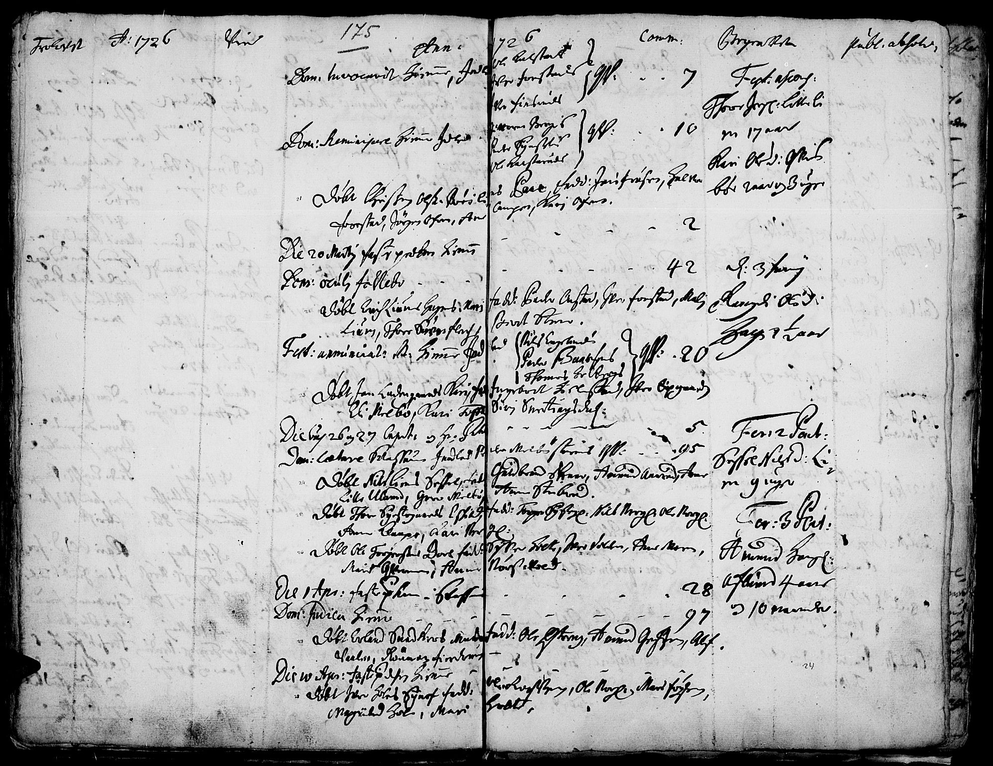 Gausdal prestekontor, AV/SAH-PREST-090/H/Ha/Haa/L0001: Parish register (official) no. 1, 1693-1728, p. 175