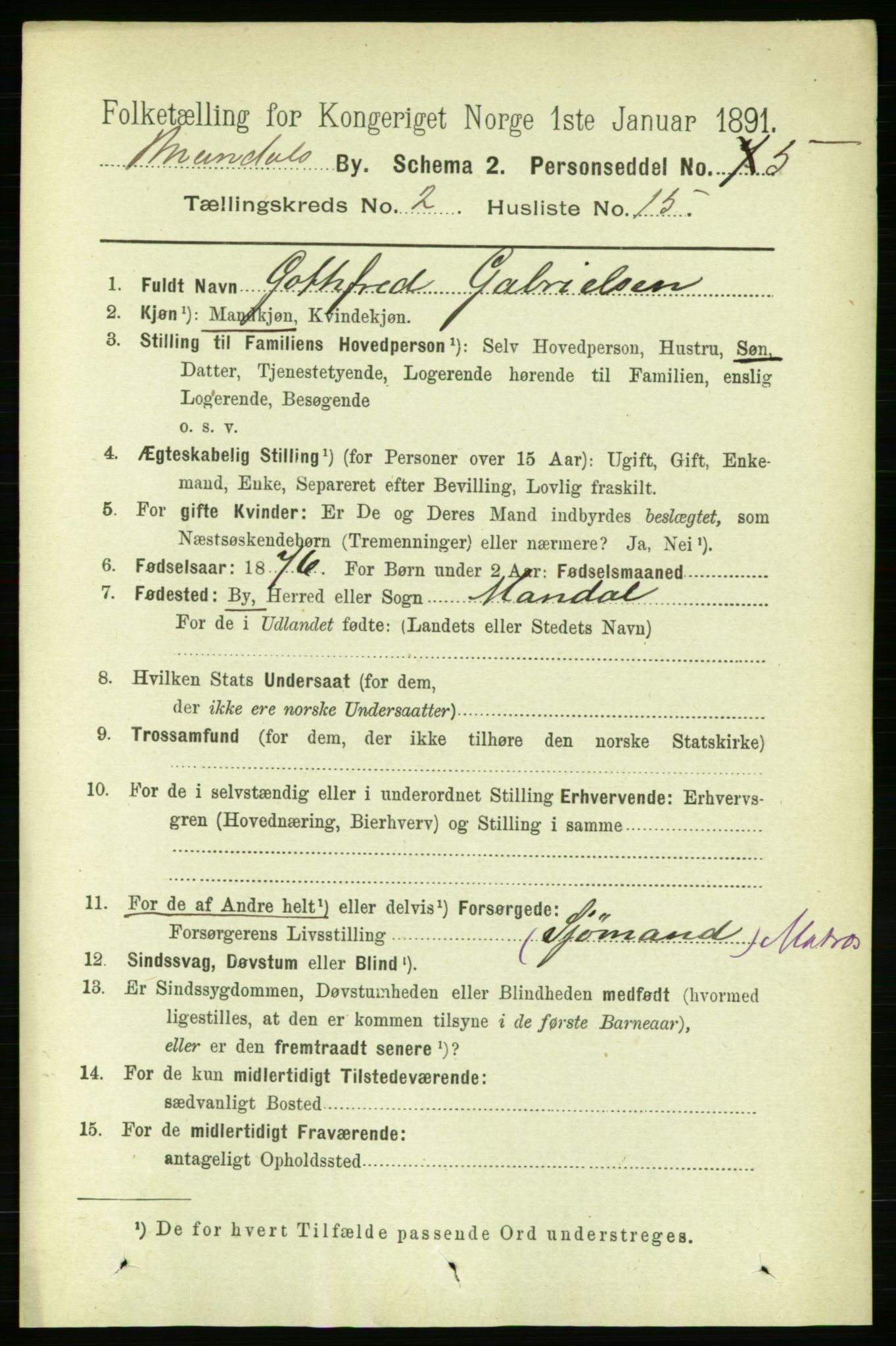 RA, 1891 census for 1002 Mandal, 1891, p. 1568