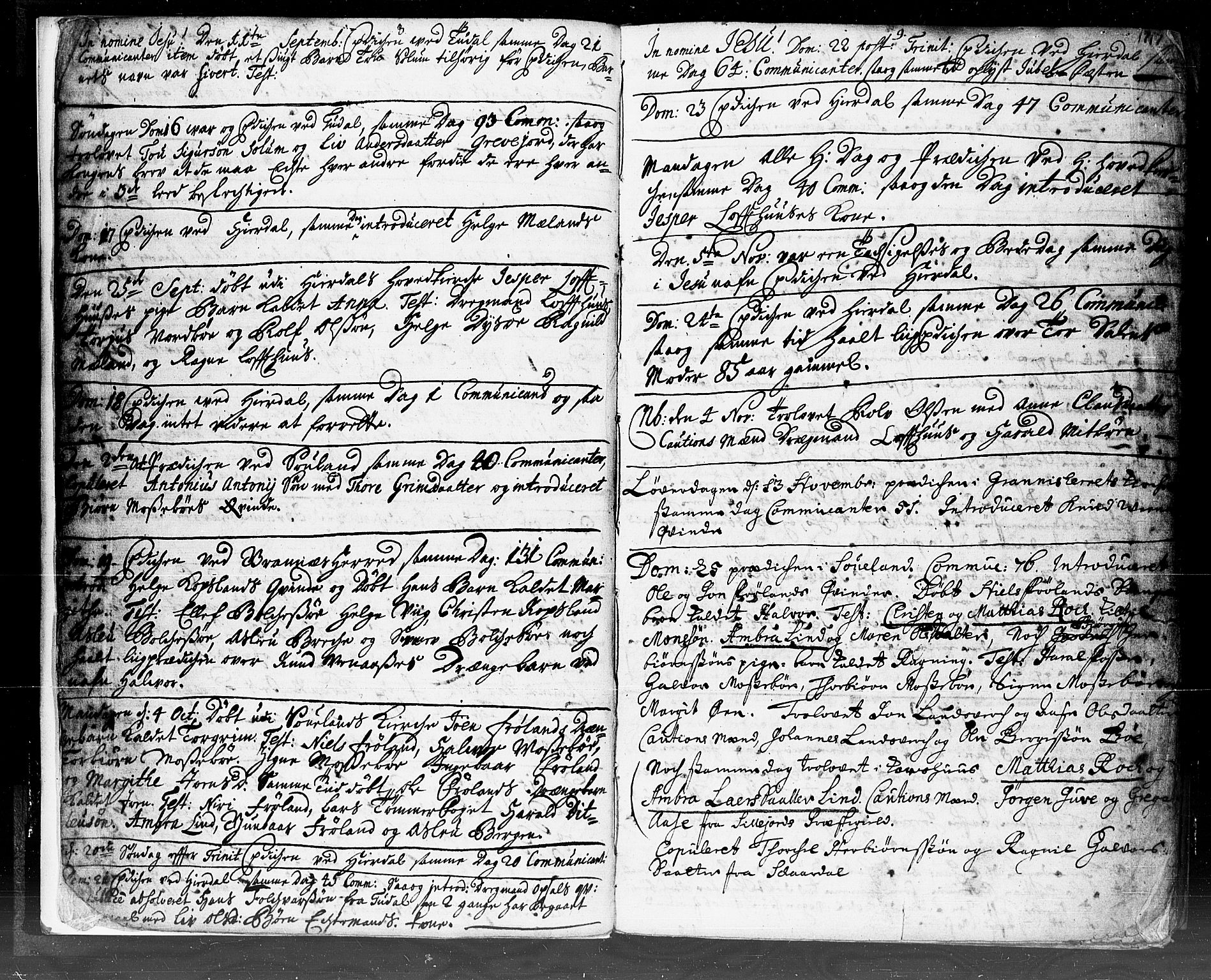 Hjartdal kirkebøker, SAKO/A-270/F/Fa/L0002: Parish register (official) no. I 2, 1716-1754, p. 8-9