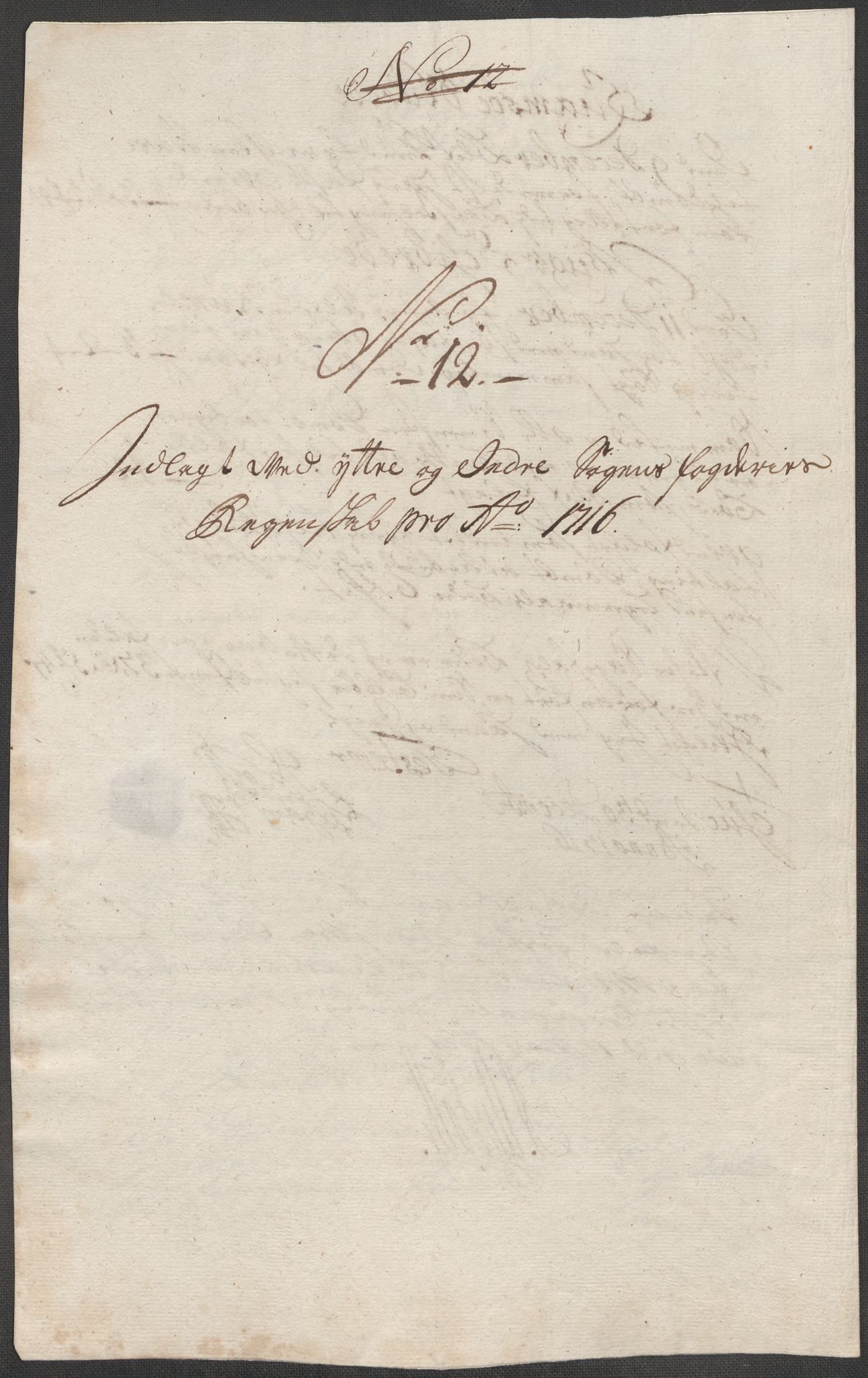 Rentekammeret inntil 1814, Reviderte regnskaper, Fogderegnskap, RA/EA-4092/R52/L3320: Fogderegnskap Sogn, 1715-1716, p. 427