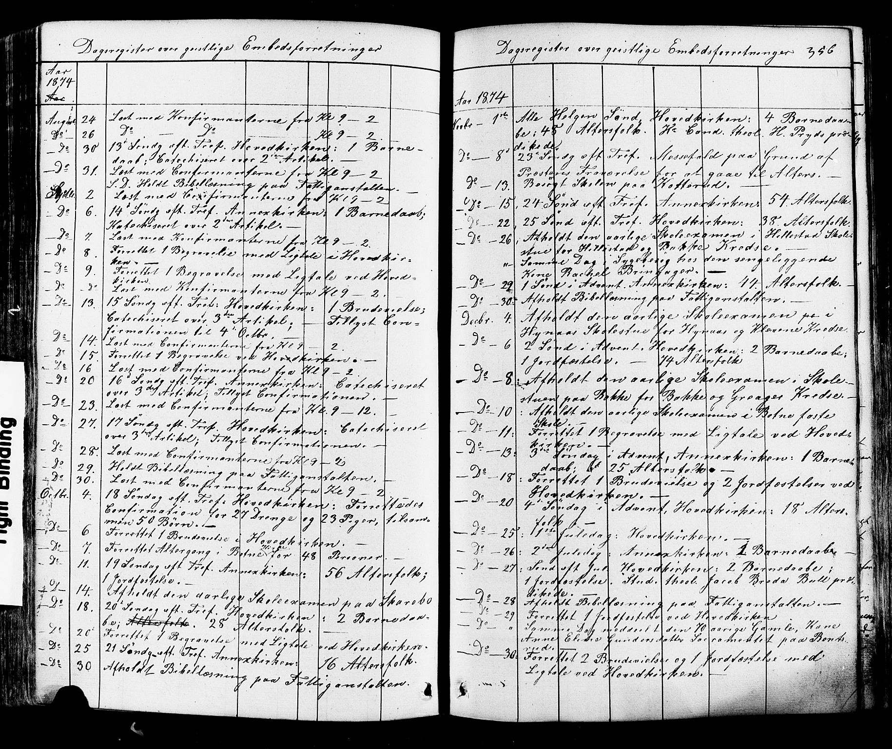 Botne kirkebøker, AV/SAKO-A-340/F/Fa/L0006: Parish register (official) no. I 6, 1836-1877, p. 356