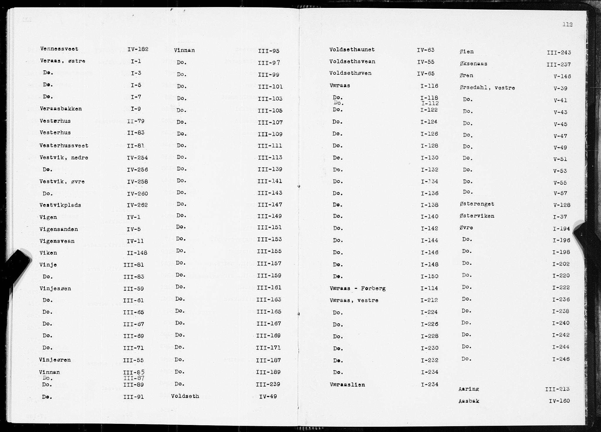 SAT, 1875 census for 1722P Ytterøy, 1875, p. 112