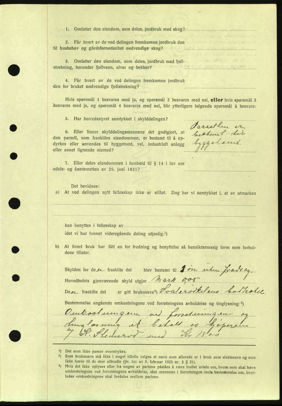 Idd og Marker sorenskriveri, AV/SAO-A-10283/G/Gb/Gbb/L0001: Mortgage book no. A1, 1936-1937, Diary no: : 1293/1936