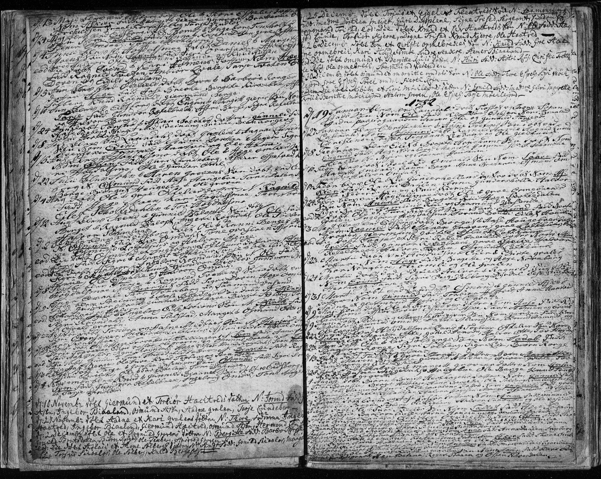 Lårdal kirkebøker, SAKO/A-284/F/Fa/L0003: Parish register (official) no. I 3, 1754-1790, p. 27