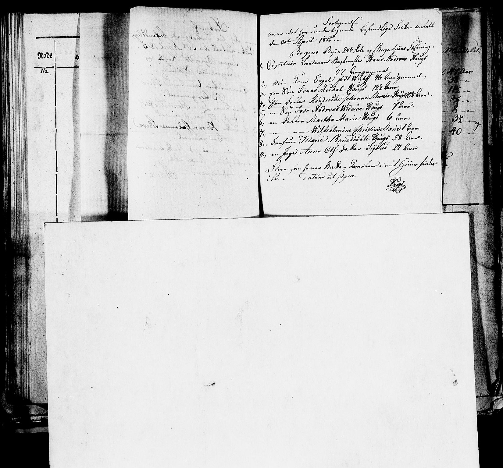 SAB, 1815 Census for Bergen, 1815, p. 994