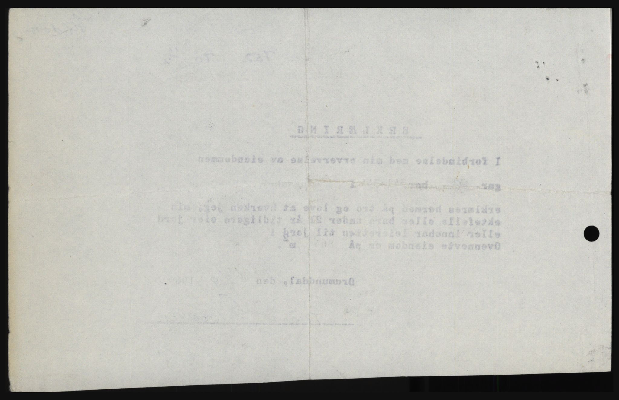 Nord-Hedmark sorenskriveri, SAH/TING-012/H/Hc/L0033: Mortgage book no. 33, 1970-1970, Diary no: : 752/1970