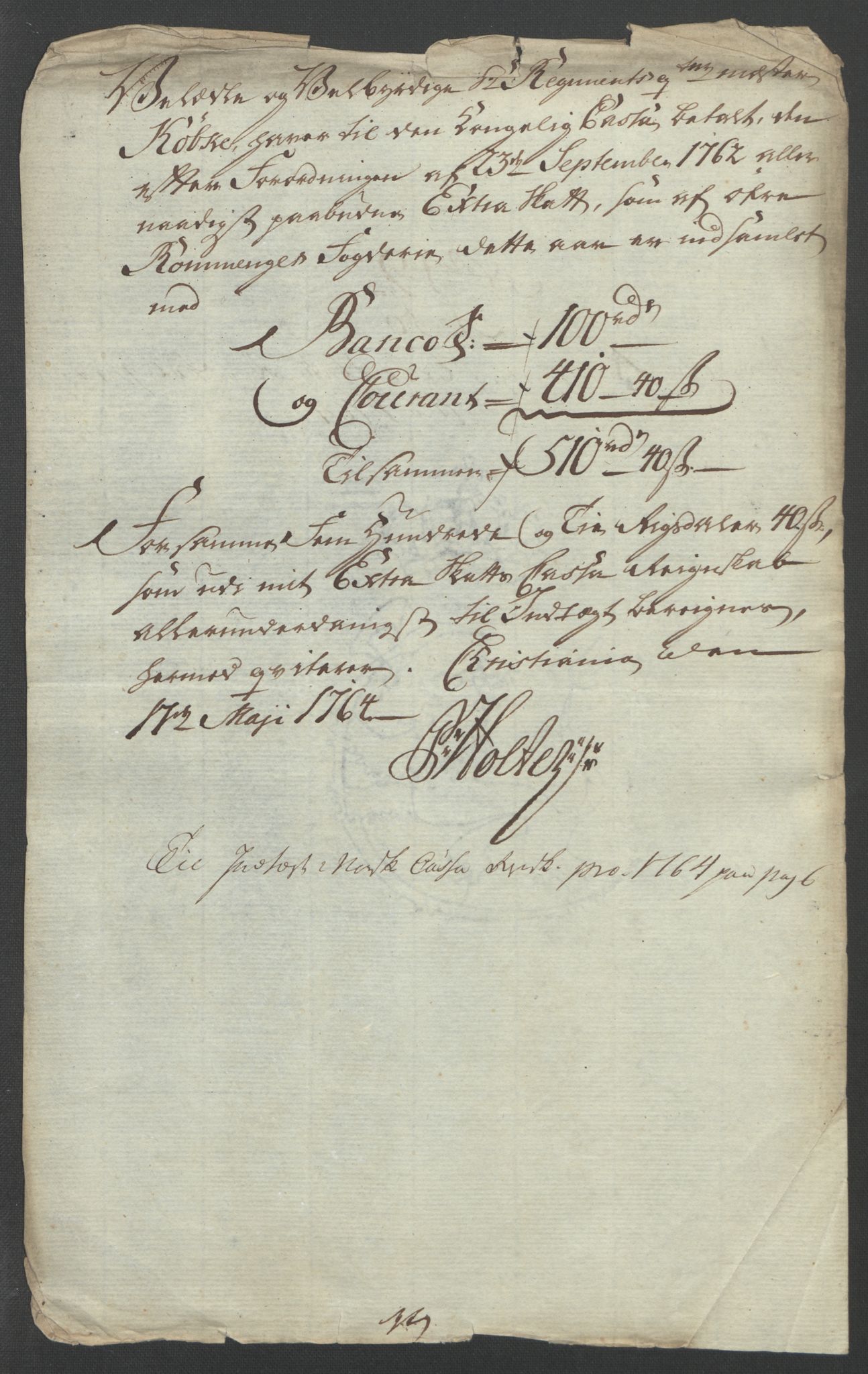 Rentekammeret inntil 1814, Reviderte regnskaper, Fogderegnskap, RA/EA-4092/R12/L0804: Ekstraskatten Øvre Romerike, 1764, p. 282