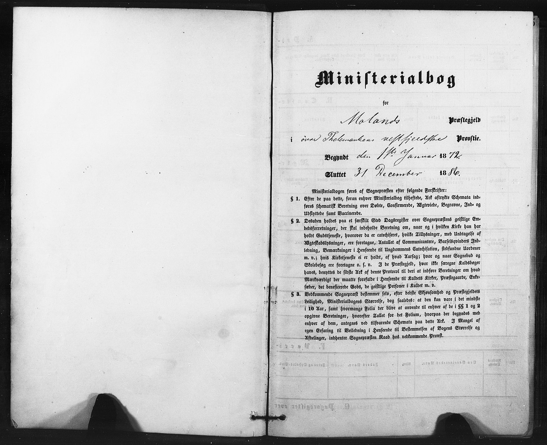 Fyresdal kirkebøker, AV/SAKO-A-263/F/Fa/L0006: Parish register (official) no. I 6, 1872-1886