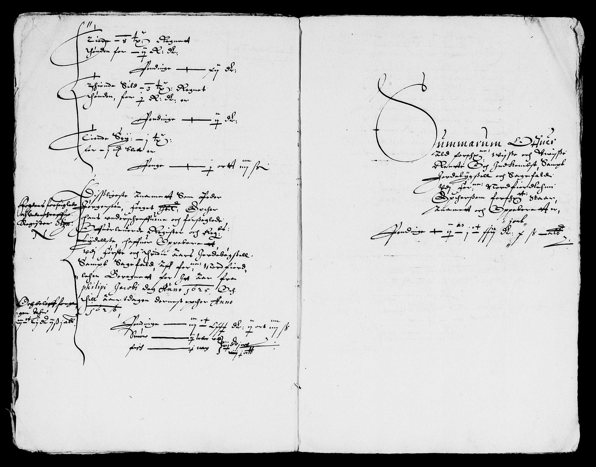 Rentekammeret inntil 1814, Reviderte regnskaper, Lensregnskaper, RA/EA-5023/R/Rb/Rbt/L0038: Bergenhus len, 1624-1626