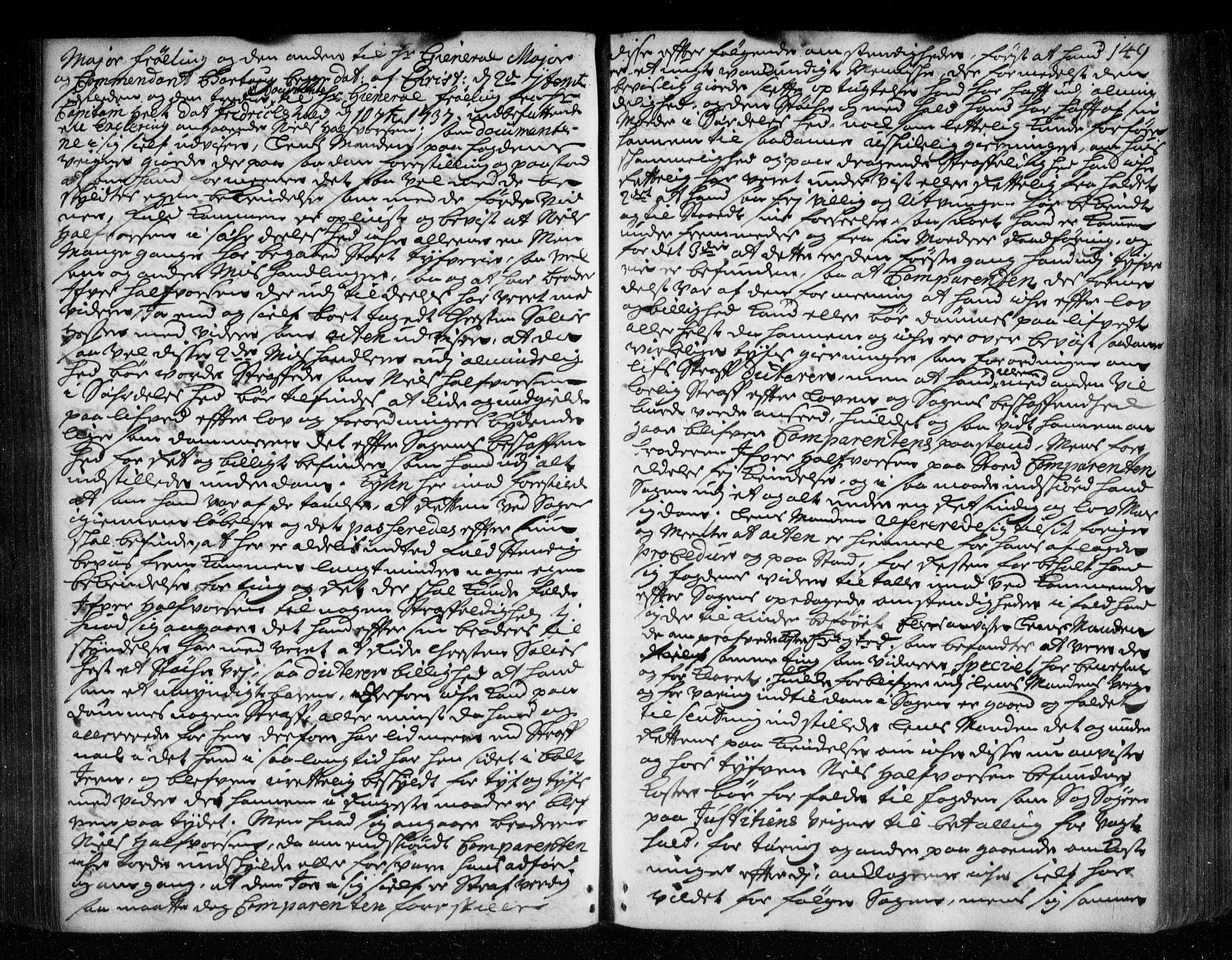 Lier, Røyken og Hurum sorenskriveri, SAKO/A-89/F/Fa/L0048: Tingbok, 1736-1738, p. 149