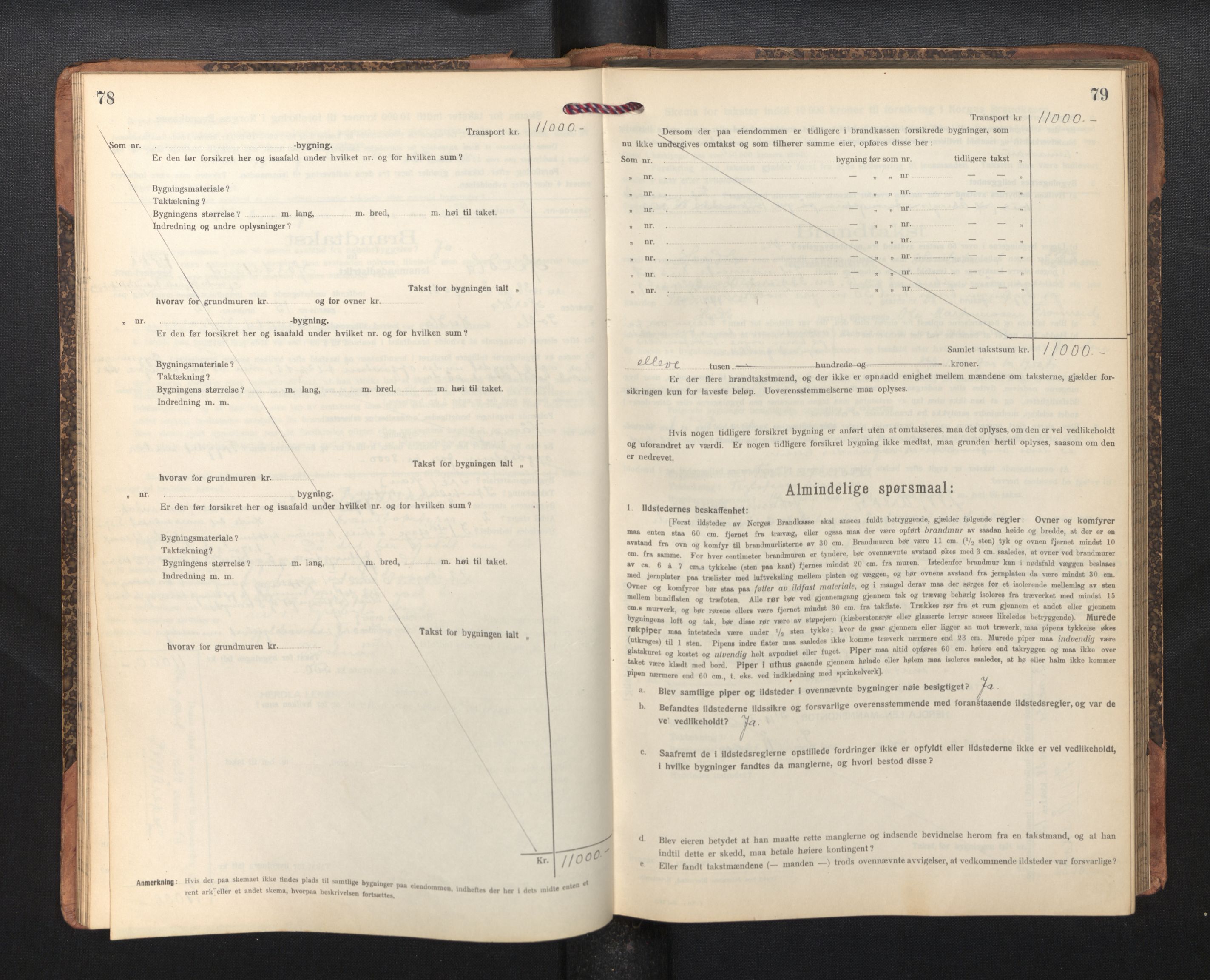 Lensmannen i Herdla, AV/SAB-A-32901/0012/L0004:  Branntakstprotokoll skjematakst, 1916-1954, p. 78-79