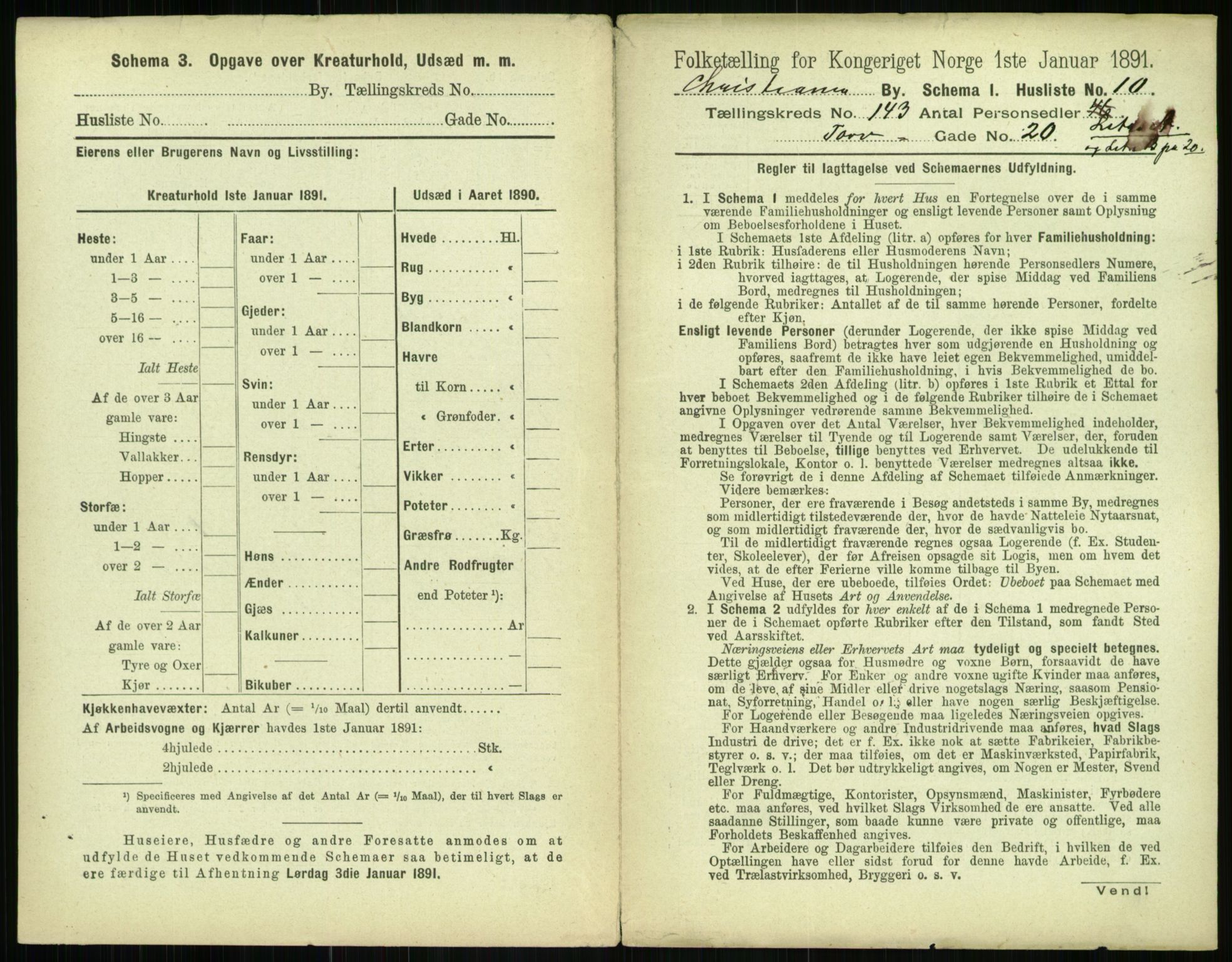 RA, 1891 census for 0301 Kristiania, 1891, p. 78708