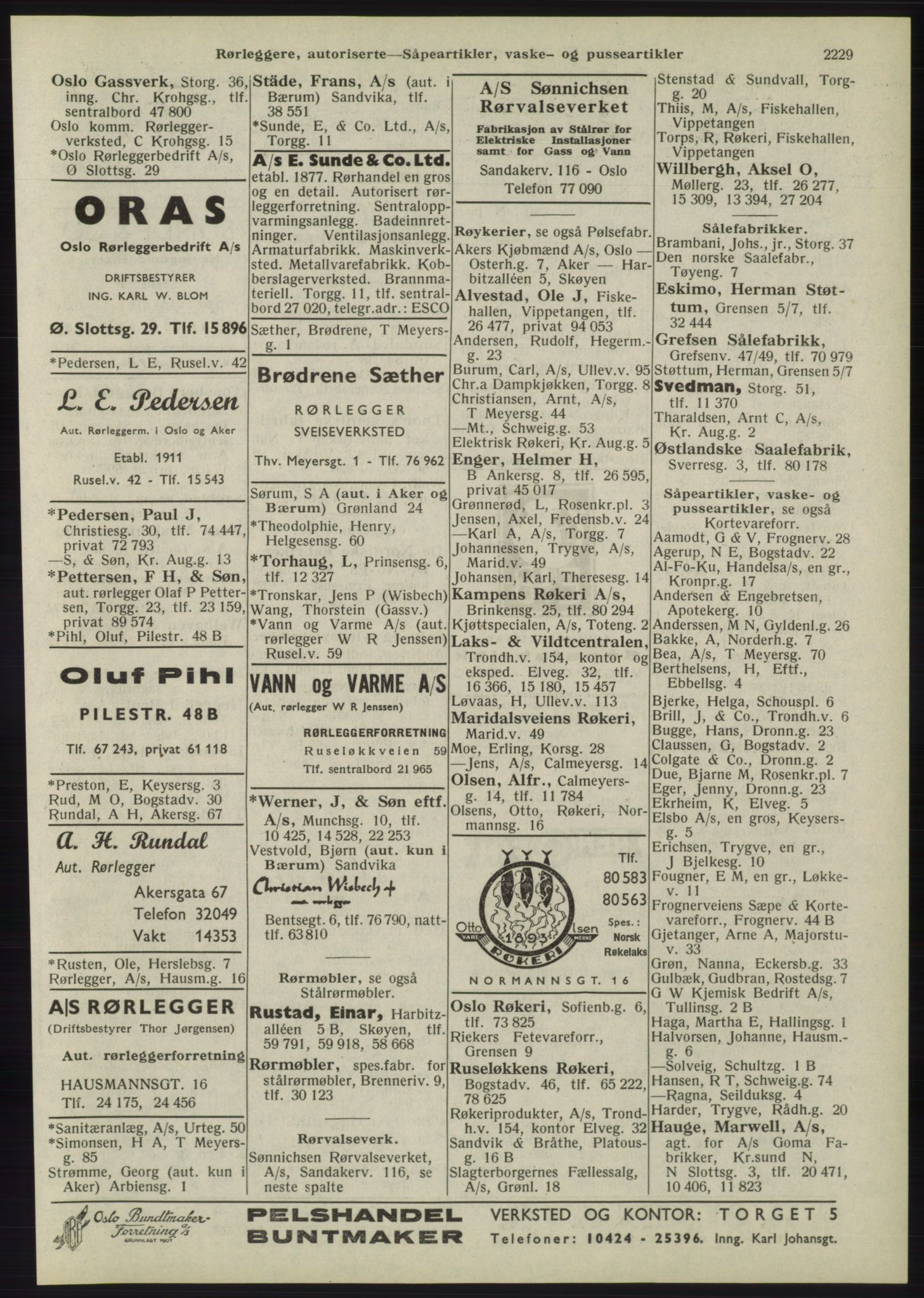 Kristiania/Oslo adressebok, PUBL/-, 1945, p. 2145