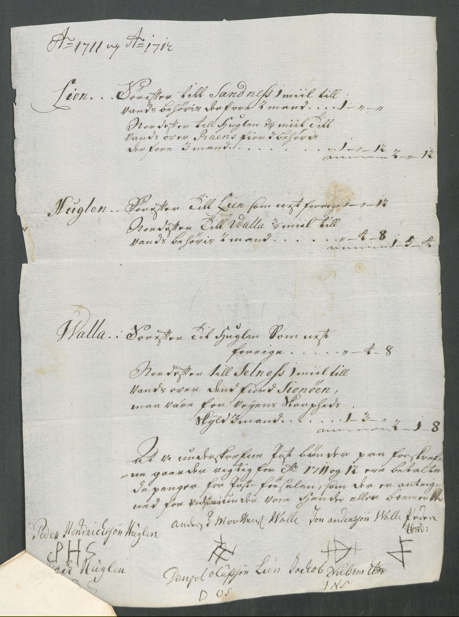 Rentekammeret inntil 1814, Reviderte regnskaper, Fogderegnskap, AV/RA-EA-4092/R65/L4512: Fogderegnskap Helgeland, 1712-1713, p. 280