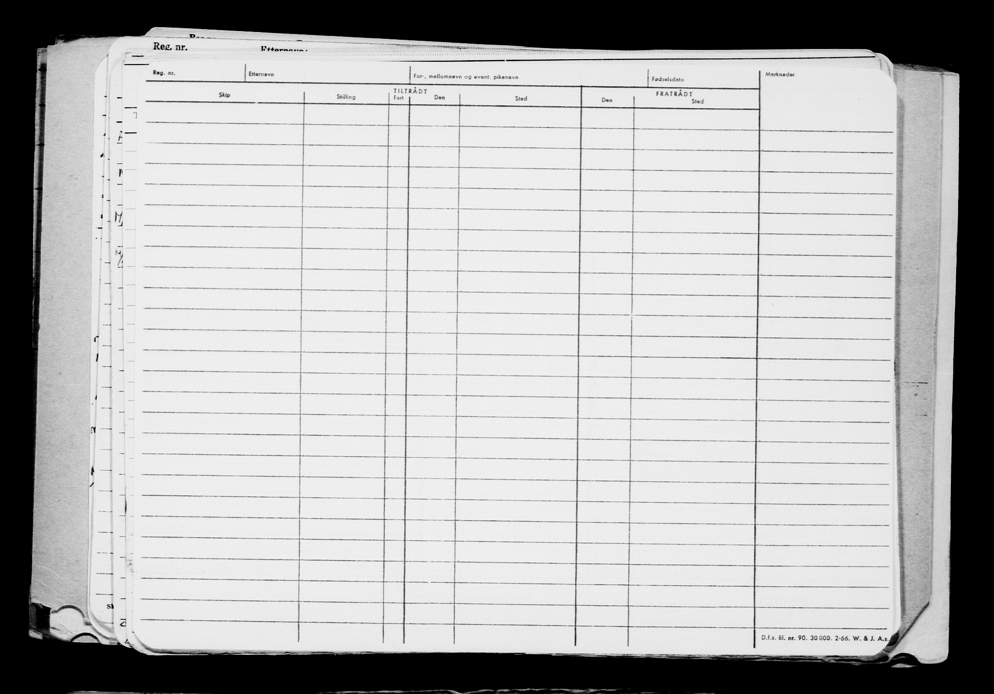 Direktoratet for sjømenn, AV/RA-S-3545/G/Gb/L0201: Hovedkort, 1921-1922, p. 687