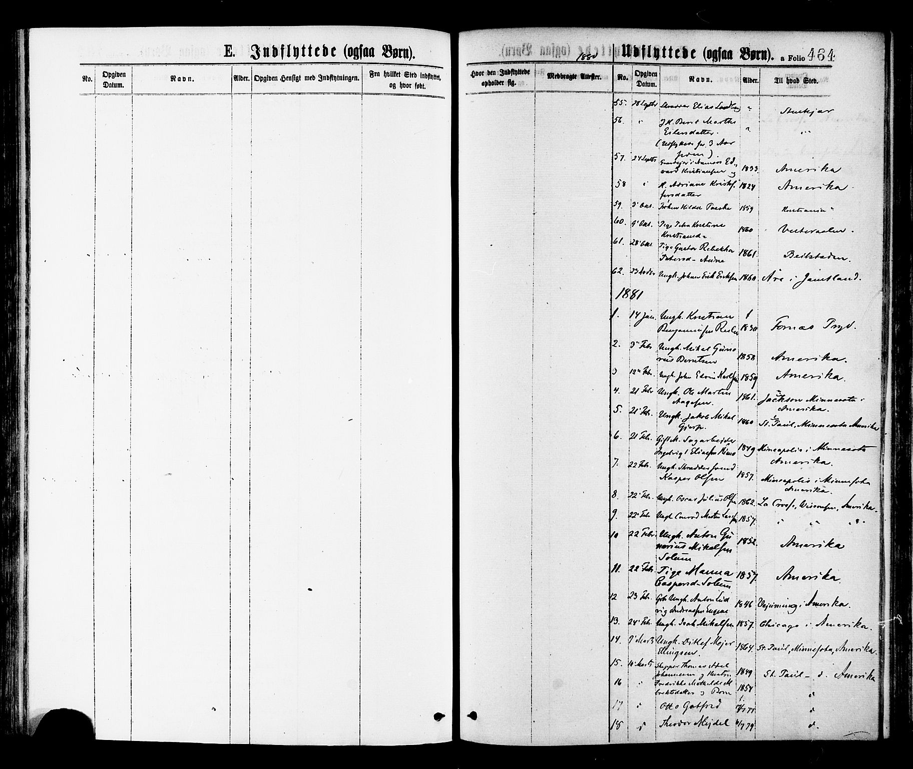Ministerialprotokoller, klokkerbøker og fødselsregistre - Nord-Trøndelag, SAT/A-1458/768/L0572: Parish register (official) no. 768A07, 1874-1886, p. 464