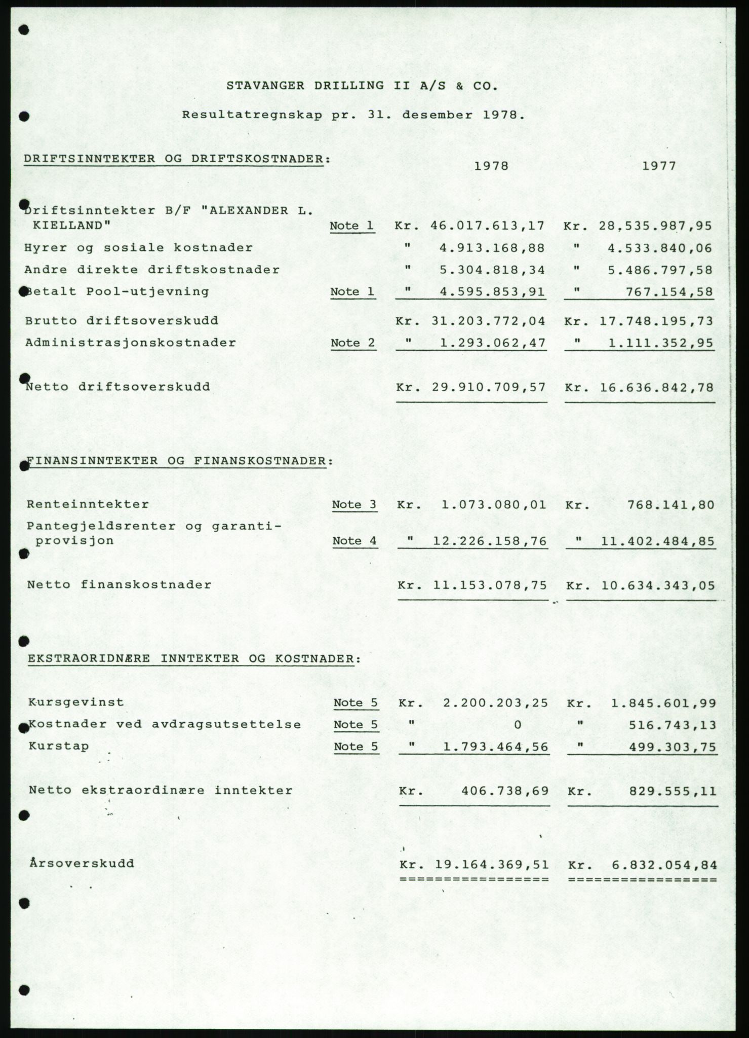 Pa 1503 - Stavanger Drilling AS, SAST/A-101906/D/L0002: Korrespondanse og saksdokumenter, 1974-1980, p. 680