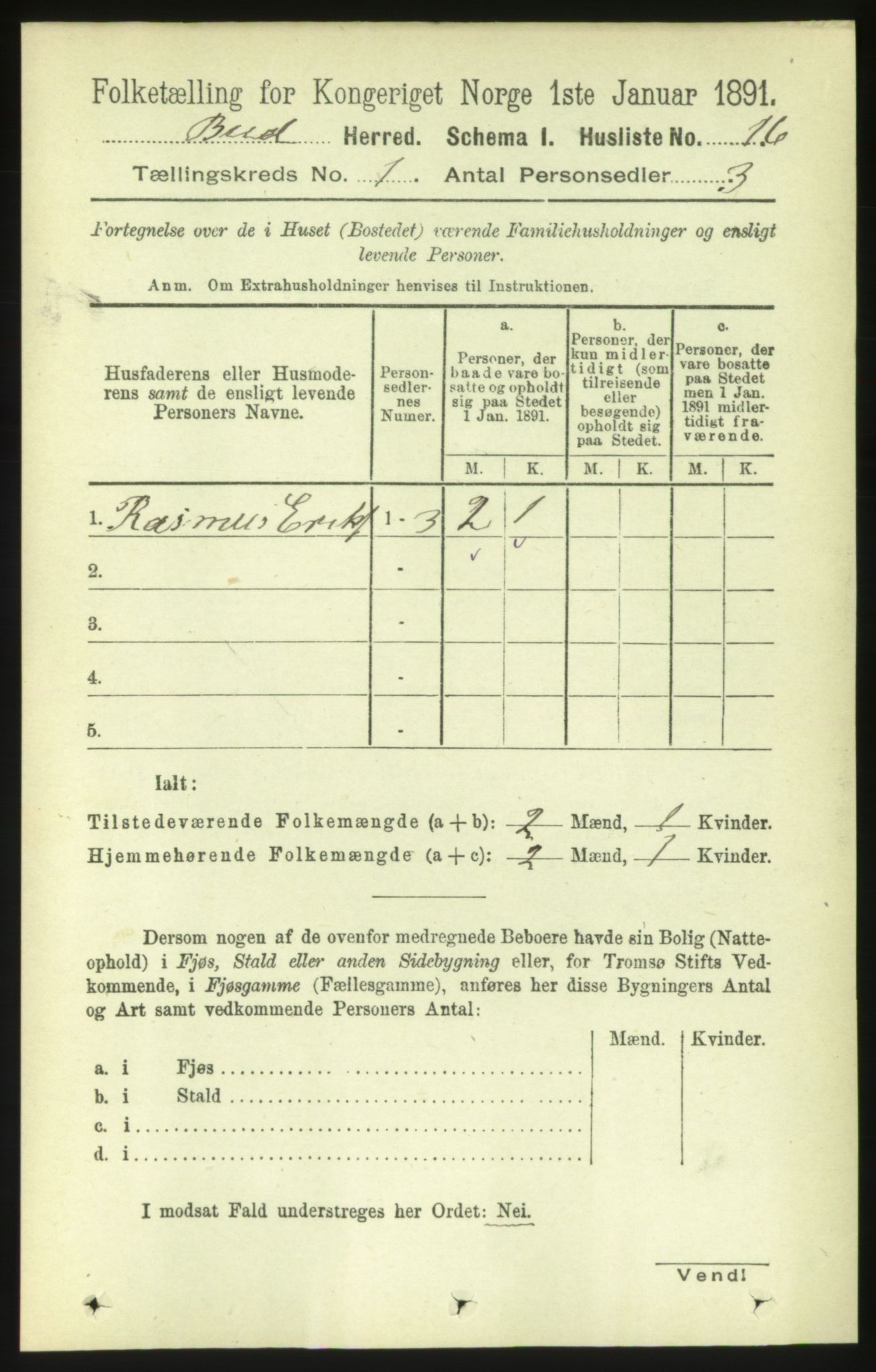 RA, 1891 census for 1549 Bud, 1891, p. 34