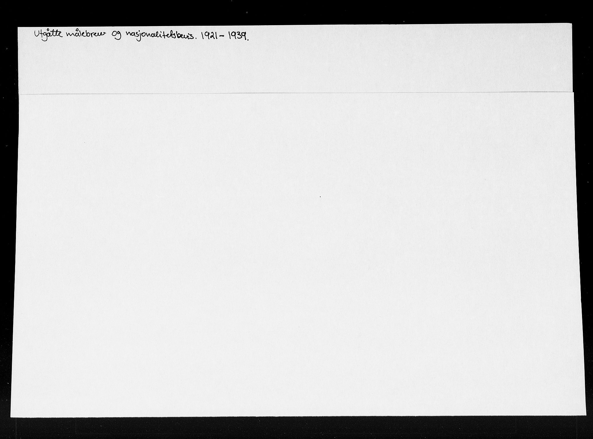 Tvedestrand tollsted, AV/SAK-1351-0011/H/Ha/L0144: Målebrev, 1871-1948, p. 438