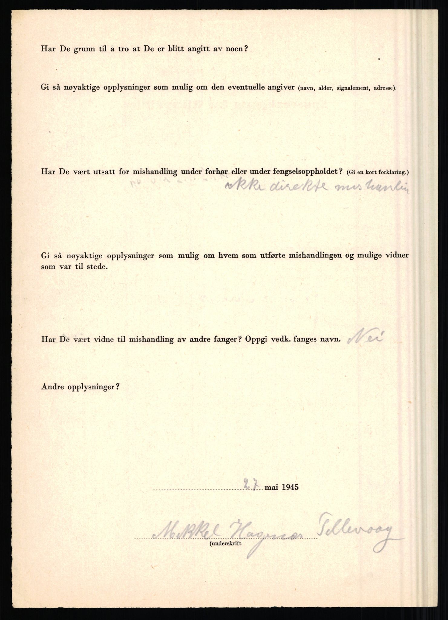 Rikspolitisjefen, AV/RA-S-1560/L/L0005: Gidske, Peder Martin -  Hansell, Georg, 1940-1945, p. 893