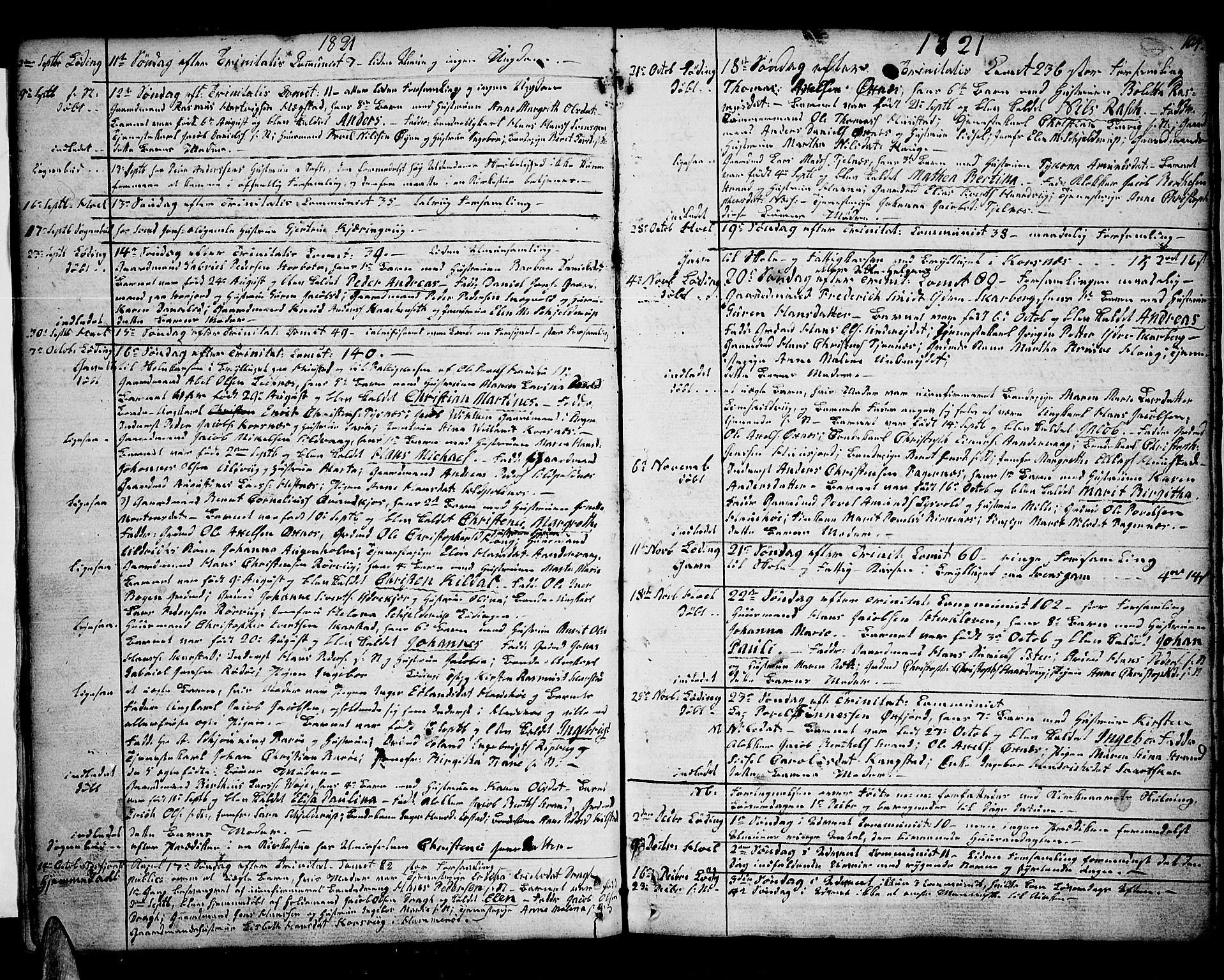 Ministerialprotokoller, klokkerbøker og fødselsregistre - Nordland, AV/SAT-A-1459/872/L1032: Parish register (official) no. 872A07, 1787-1840, p. 104