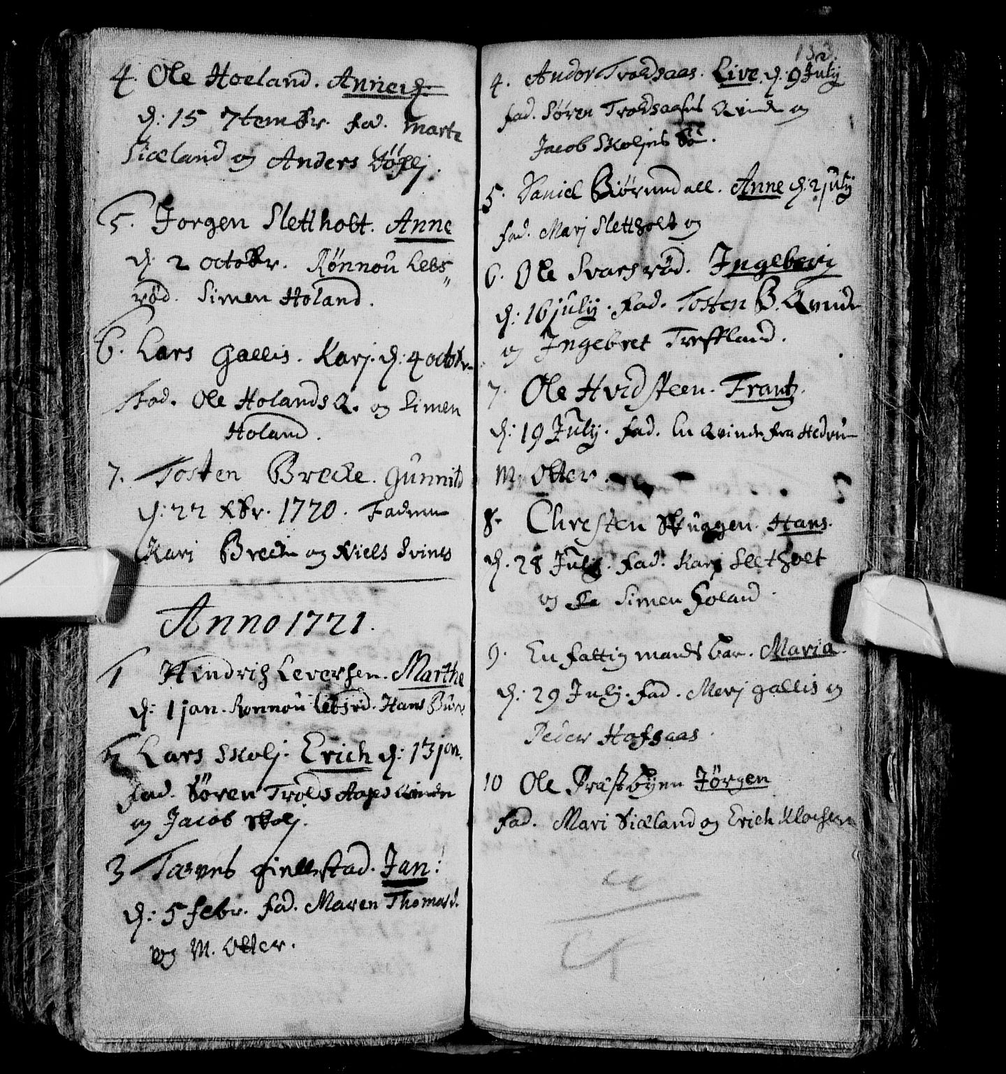 Andebu kirkebøker, AV/SAKO-A-336/F/Fa/L0001: Parish register (official) no. I 1 /2, 1623-1738, p. 153