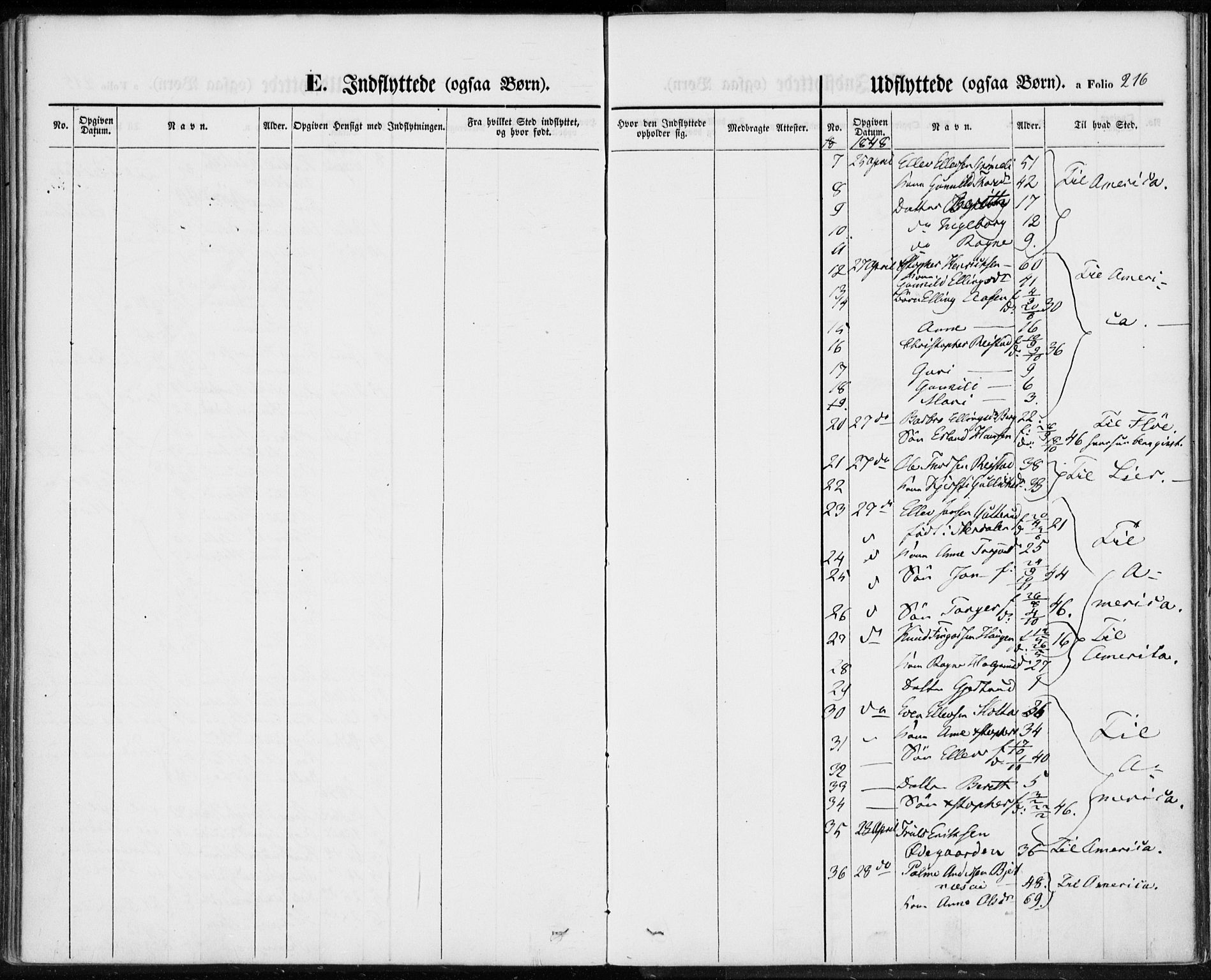 Sigdal kirkebøker, AV/SAKO-A-245/F/Fa/L0007: Parish register (official) no. I 7, 1844-1849, p. 216