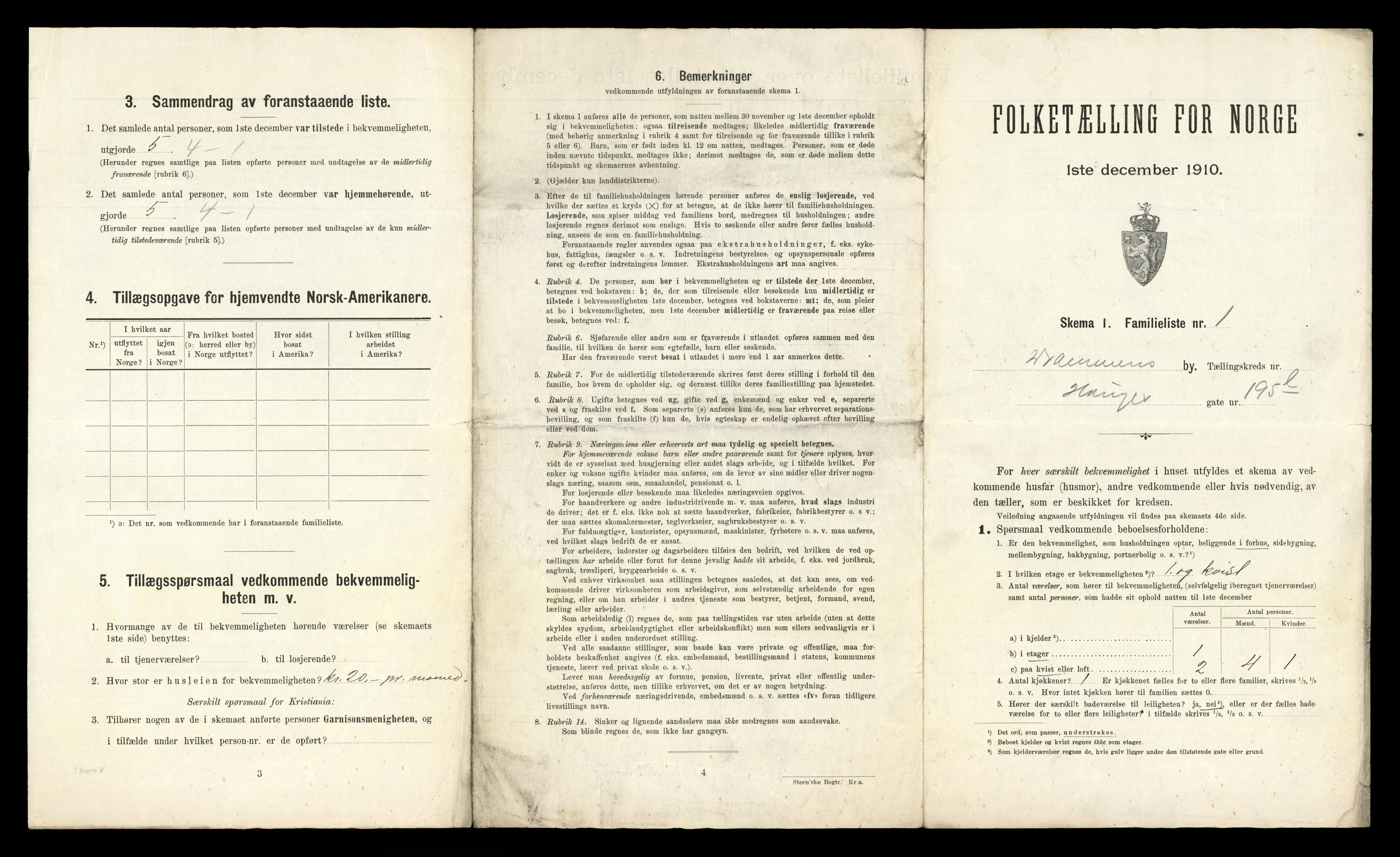 RA, 1910 census for Drammen, 1910, p. 2538