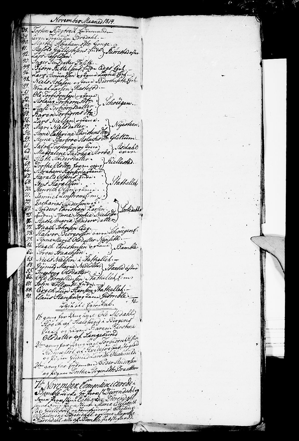 Bamble kirkebøker, AV/SAKO-A-253/G/Ga/L0004: Parish register (copy) no. I 4, 1808-1814