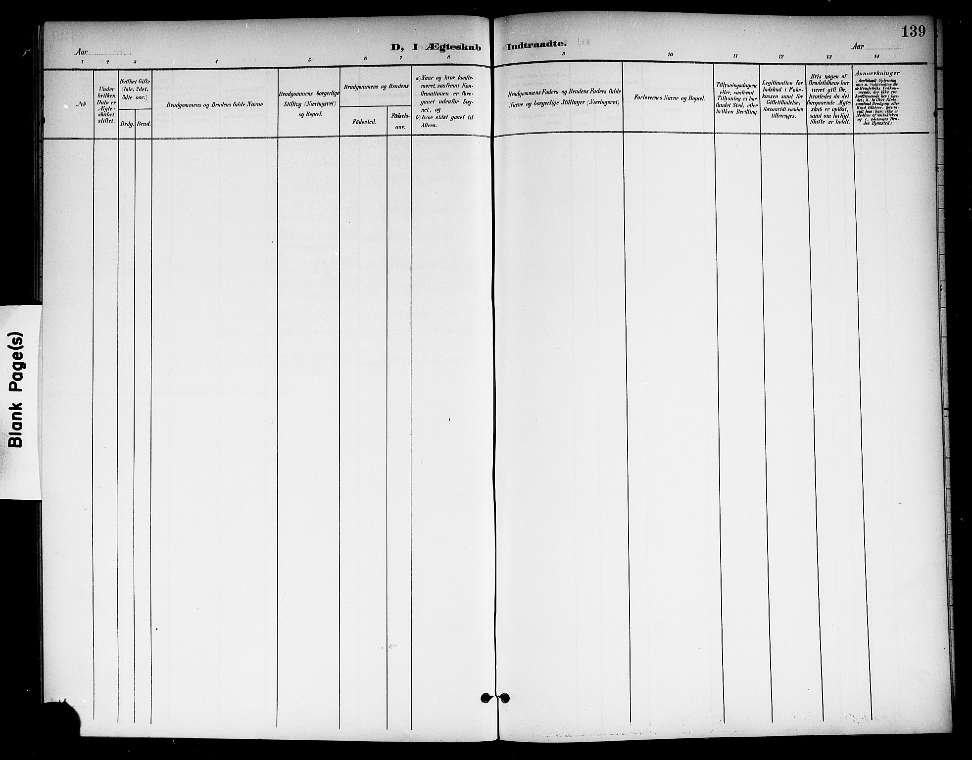 Larvik kirkebøker, AV/SAKO-A-352/G/Gb/L0004: Parish register (copy) no. II 4, 1899-1919, p. 139